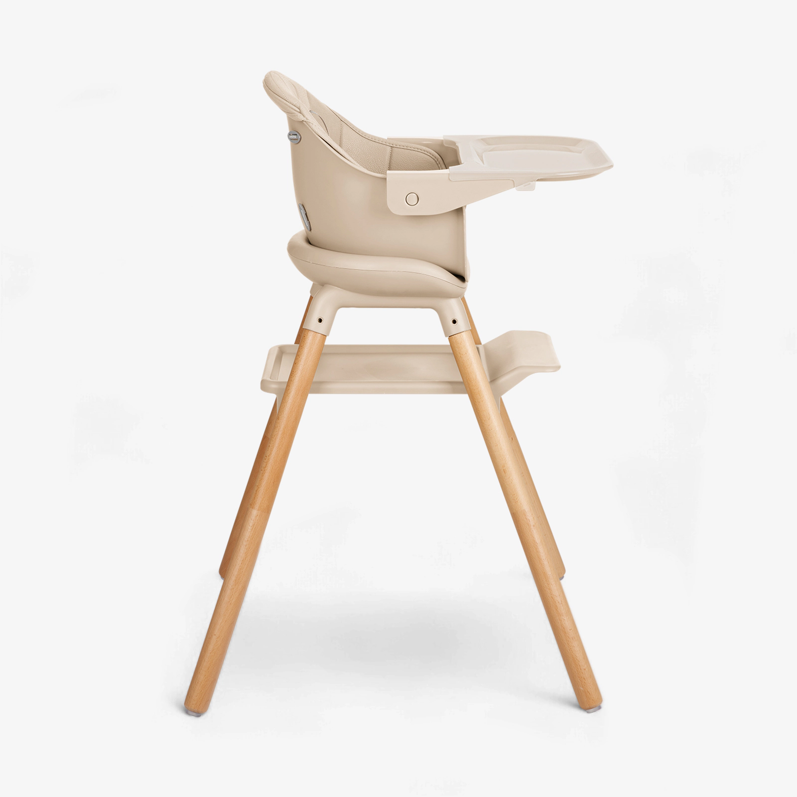 KikkaBoo Woody Beige 6in1 söötmistool - Pilt 3