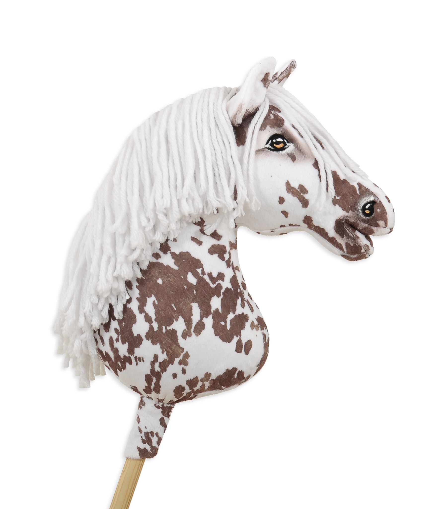 Super Hobby Horse Premium kepphobune A3 – pruun leopard, valge lakk - Pilt 3