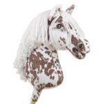 Super Hobby Horse Premium kepphobune A3 – pruun leopard, valge lakk