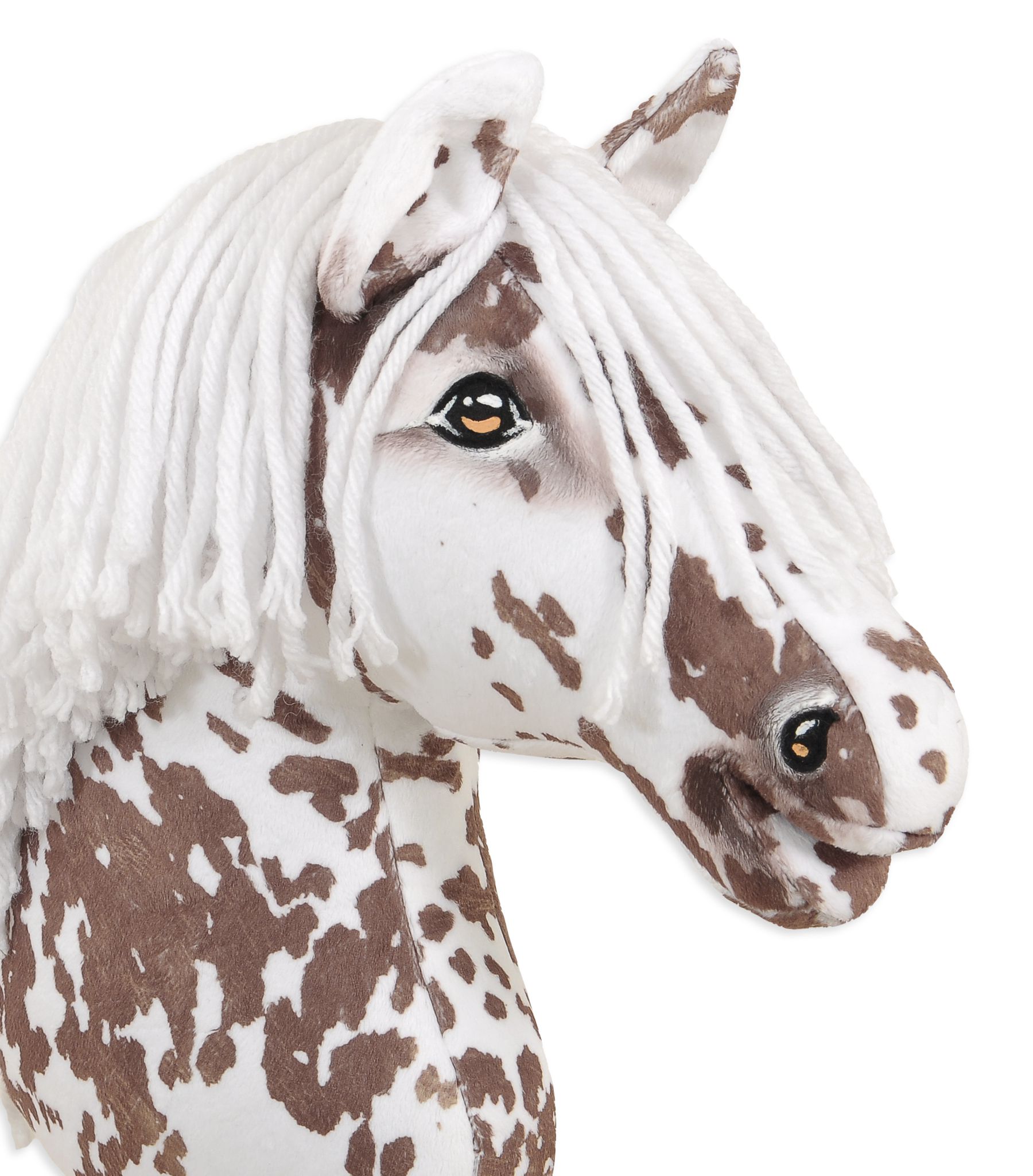 Super Hobby Horse Premium kepphobune A3 – pruun leopard, valge lakk - Pilt 5