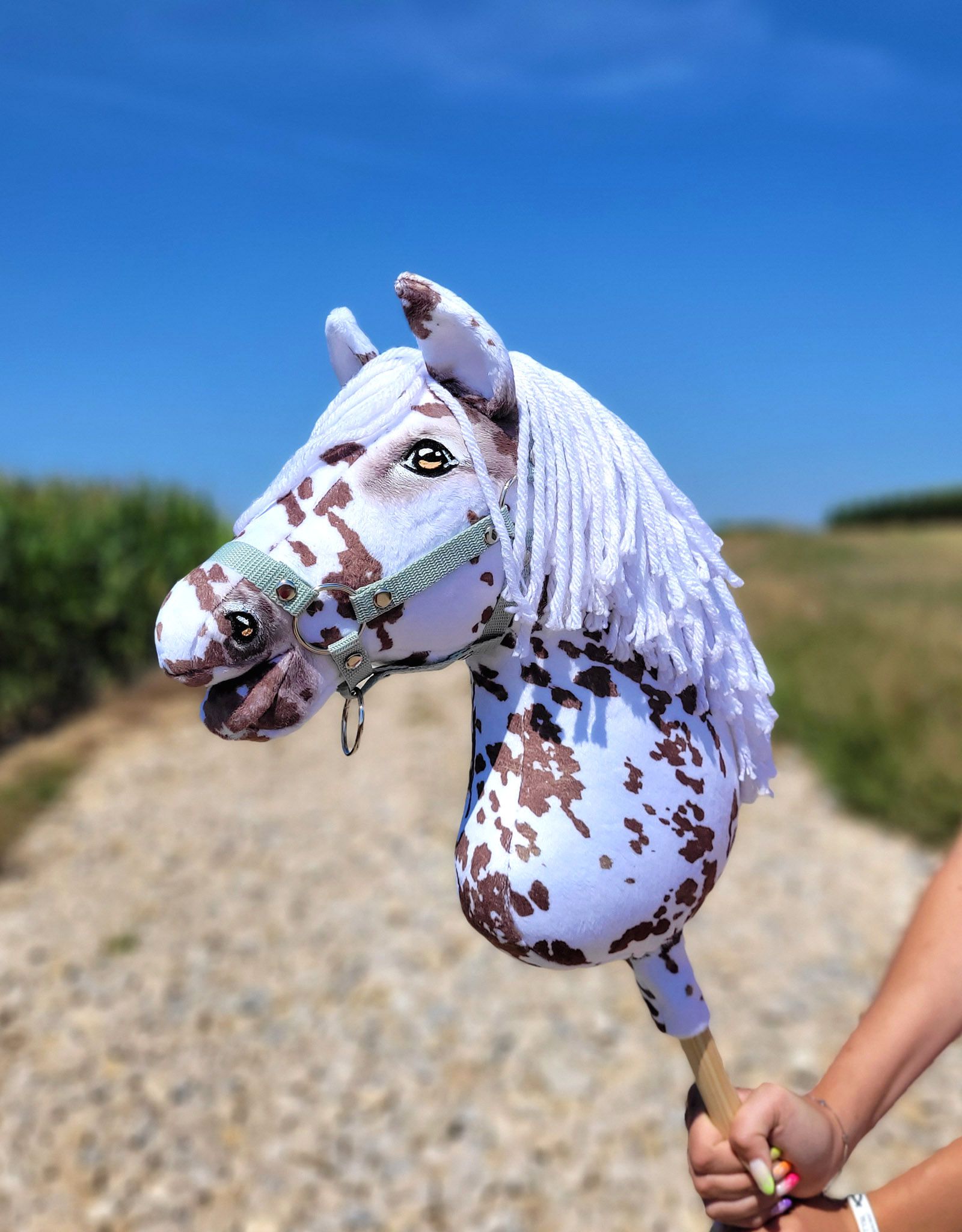 Super Hobby Horse Premium kepphobune A3 – pruun leopard, valge lakk - Pilt 8