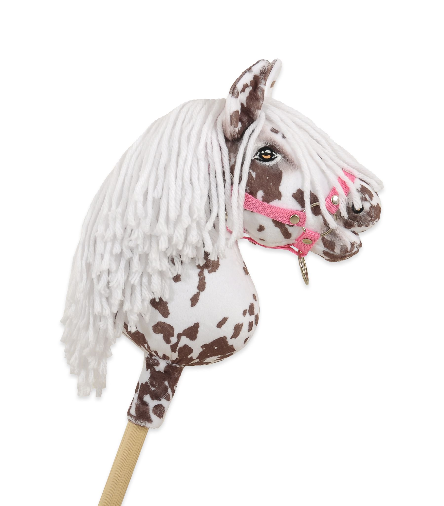Super Hobby Horse Premium kepphobune A4 – pruun leopard, valge lakk - Pilt 3