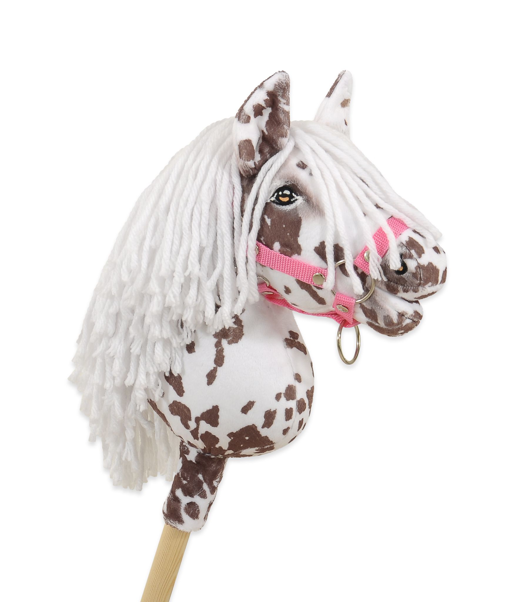 Super Hobby Horse Premium kepphobune A4 – pruun leopard, valge lakk - Pilt 4
