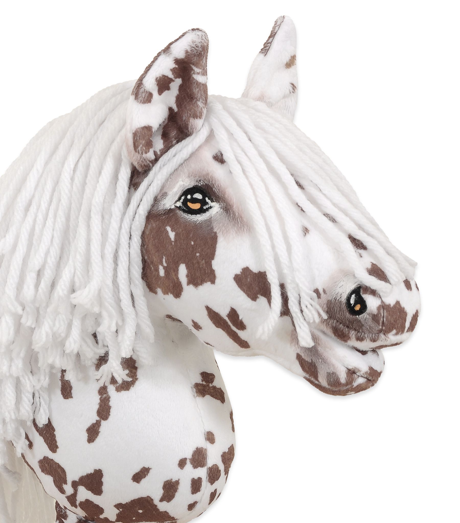 Super Hobby Horse Premium kepphobune A4 – pruun leopard, valge lakk - Pilt 5