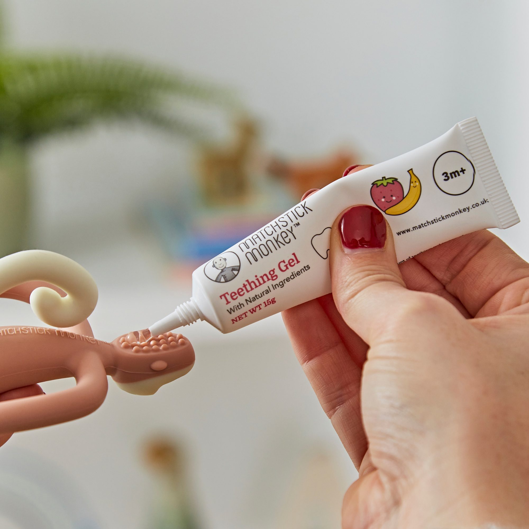 Matchstick Monkey igemegeel 3+ kuud, 15 g