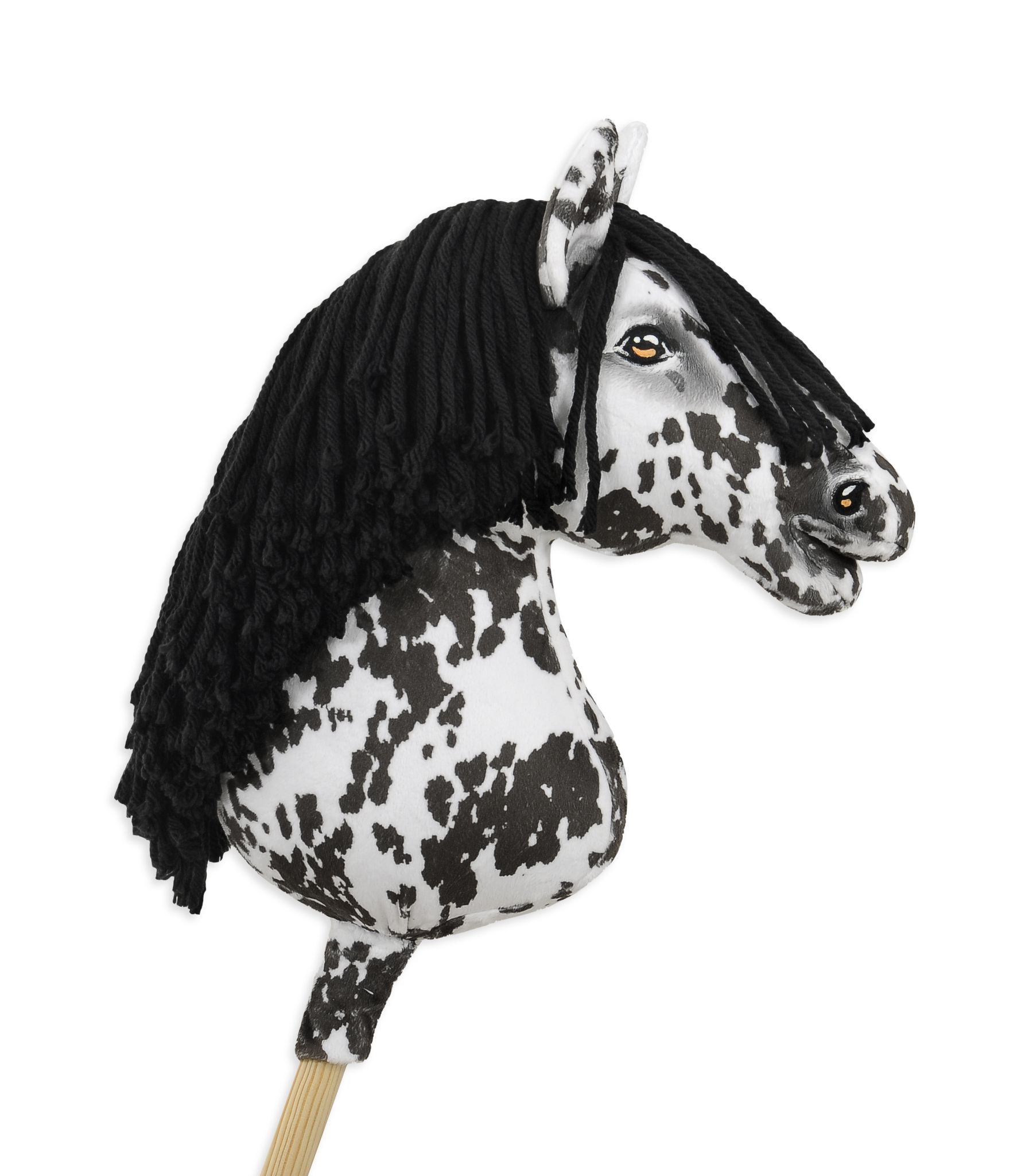 Super Hobby Horse Premium kepphobune A3 – leopard, must lakk - Pilt 3