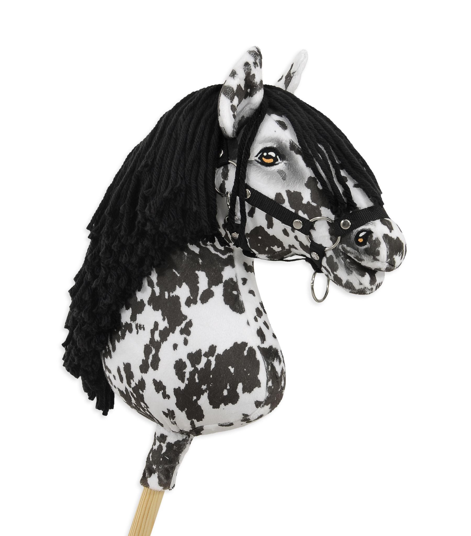 Super Hobby Horse Premium kepphobune A3 – leopard, must lakk - Pilt 4