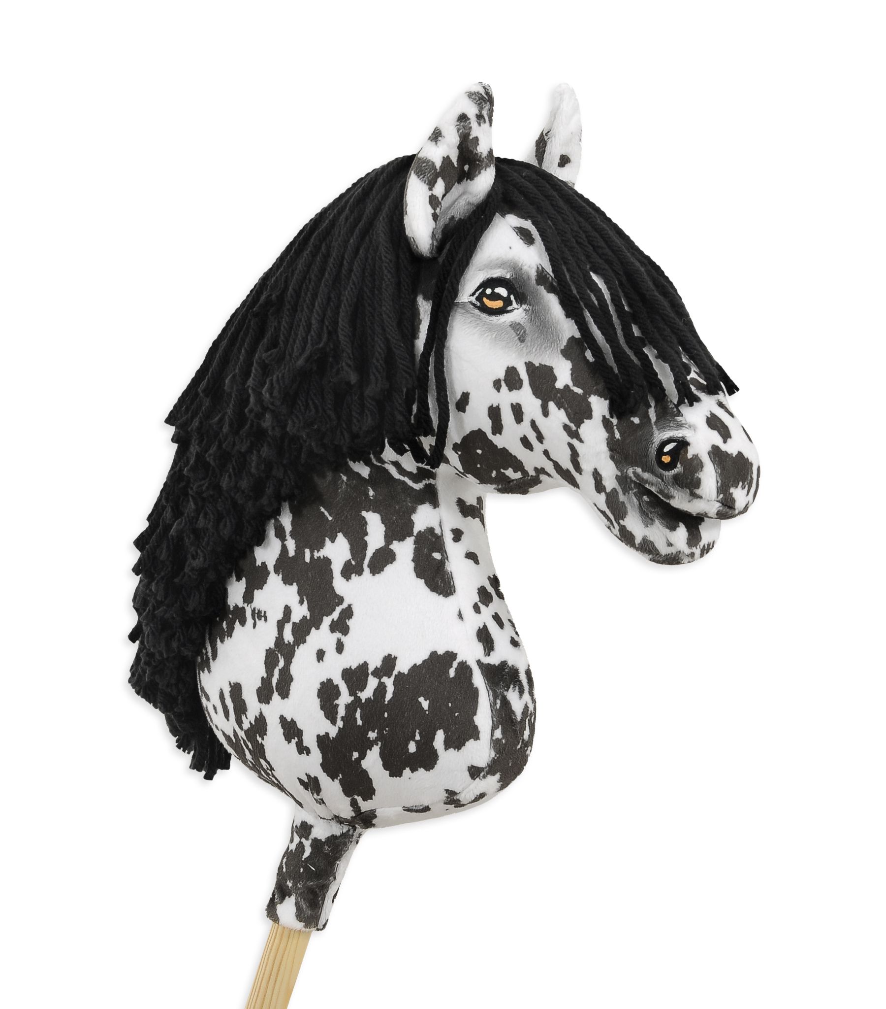 Super Hobby Horse Premium kepphobune A3 – leopard, must lakk