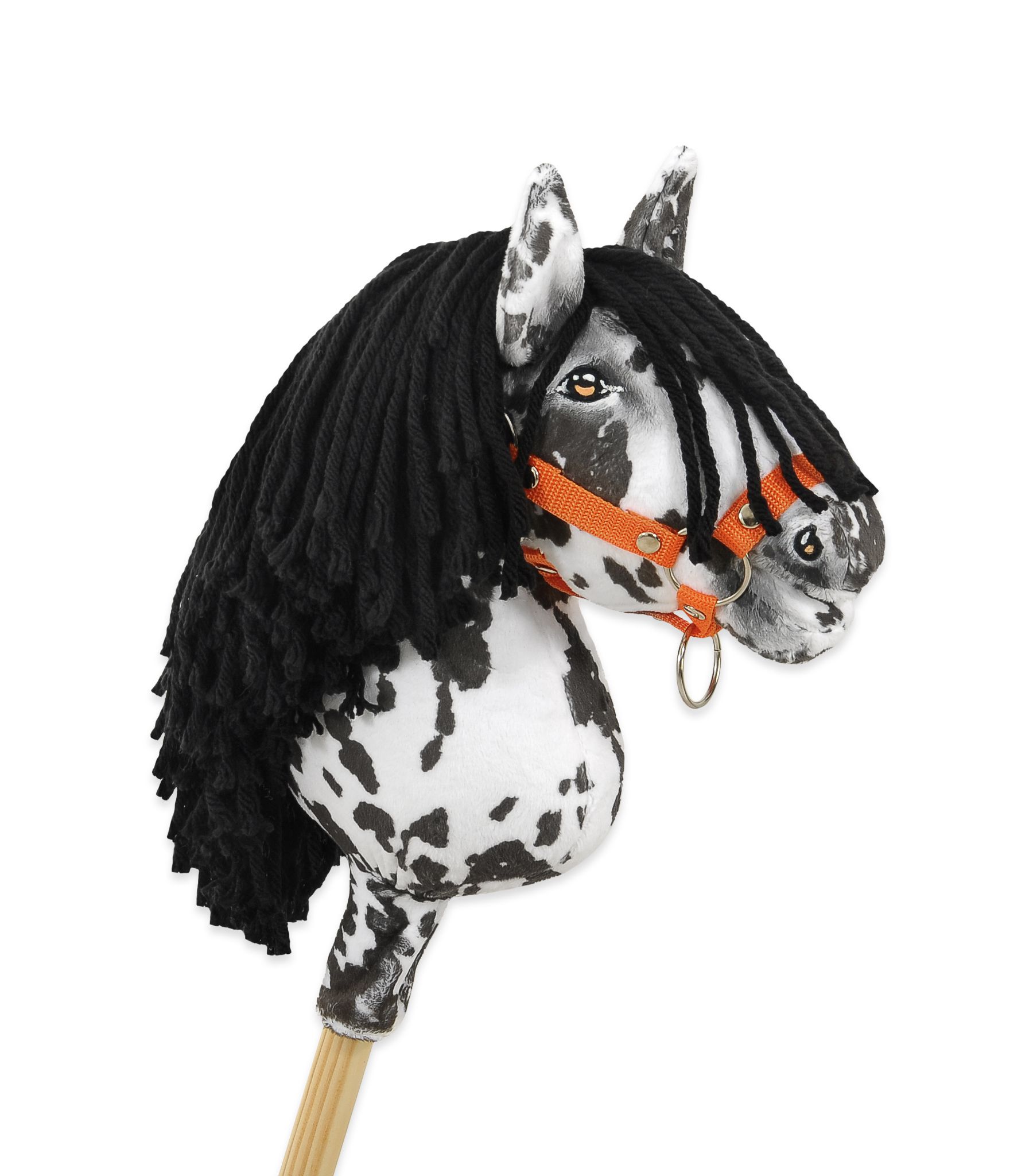 Super Hobby Horse Premium kepphobune A4 – leopard, must lakk - Pilt 4