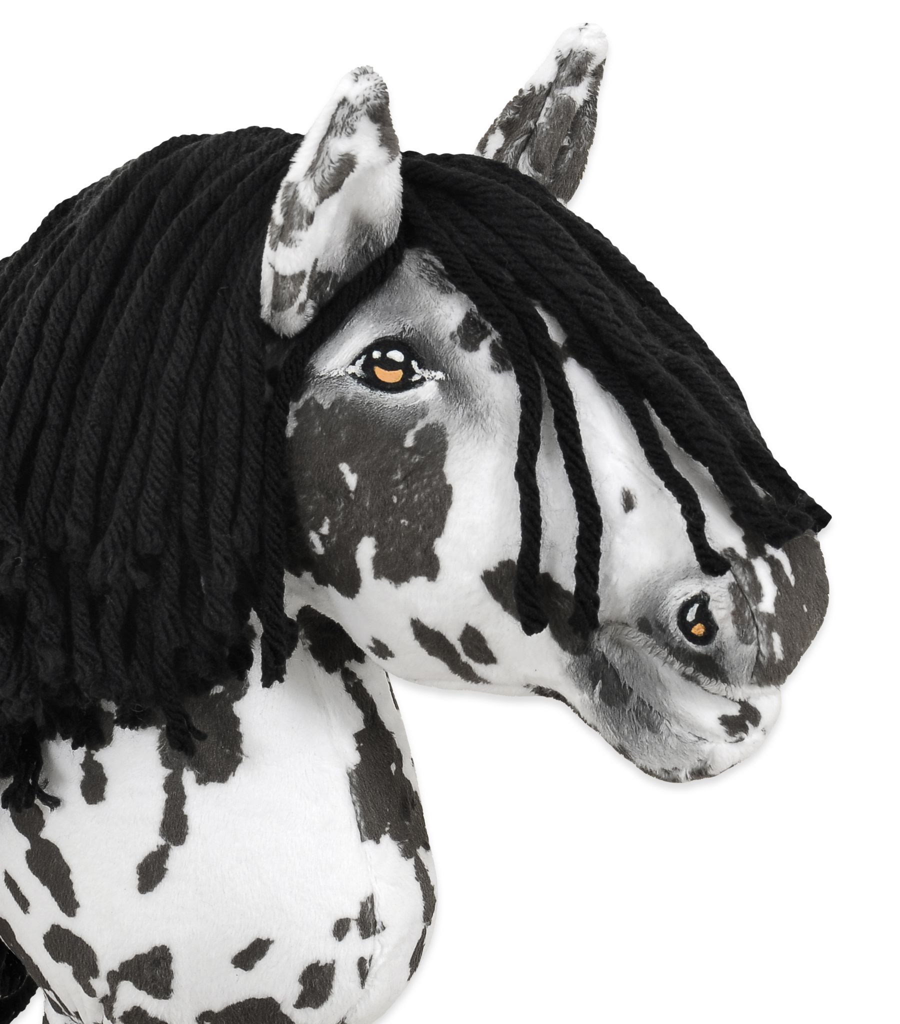 Super Hobby Horse Premium kepphobune A4 – leopard, must lakk - Pilt 5