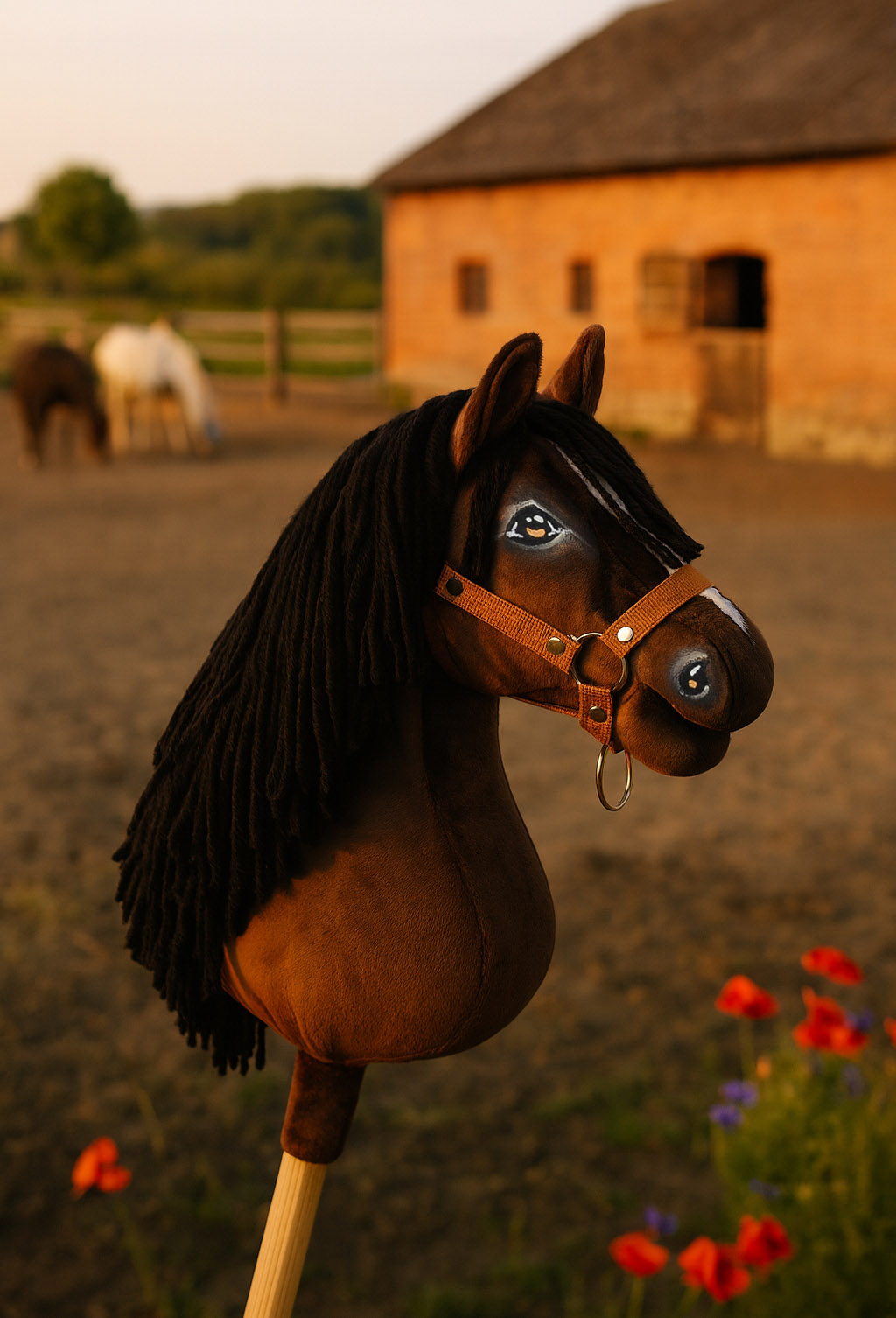 Super Hobby Horse Premium kepphobune A3 – tume kõrb - Pilt 5