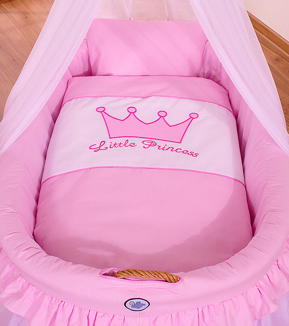 Moses-korv Little Princess baldahhiiniga - Pilt 3