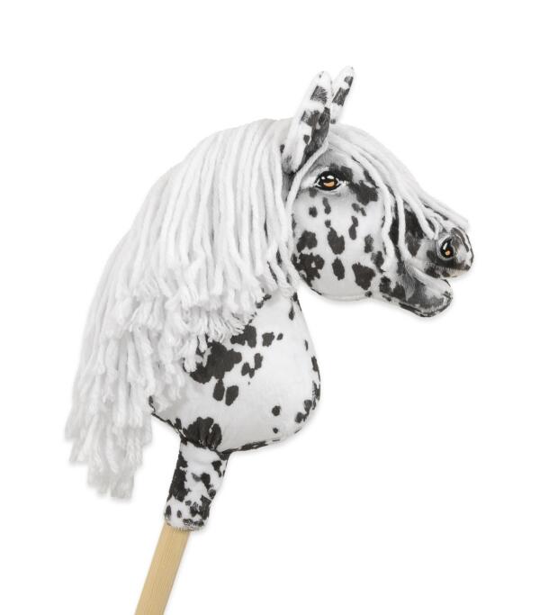 Super Hobby Horse Premium kepphobune A4 – leopard, valge lakk