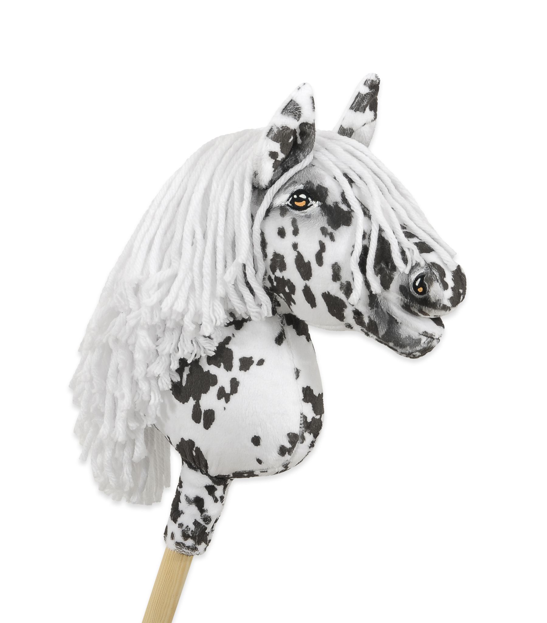 Super Hobby Horse Premium kepphobune A4 – leopard, valge lakk - Pilt 2