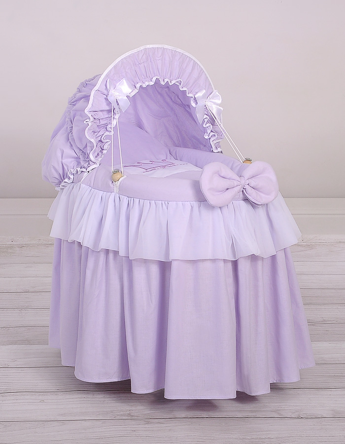 Punutud nukuhällkäru Little Princess, lilla - Pilt 2