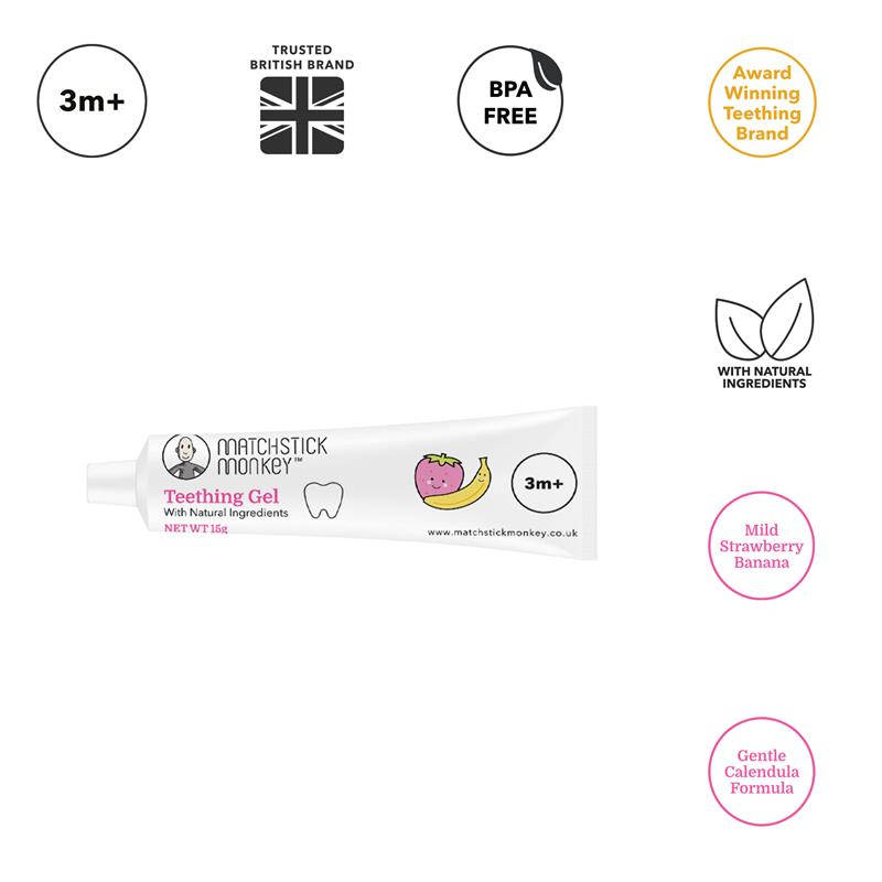 Matchstick Monkey igemegeel 3+ kuud, 15 g