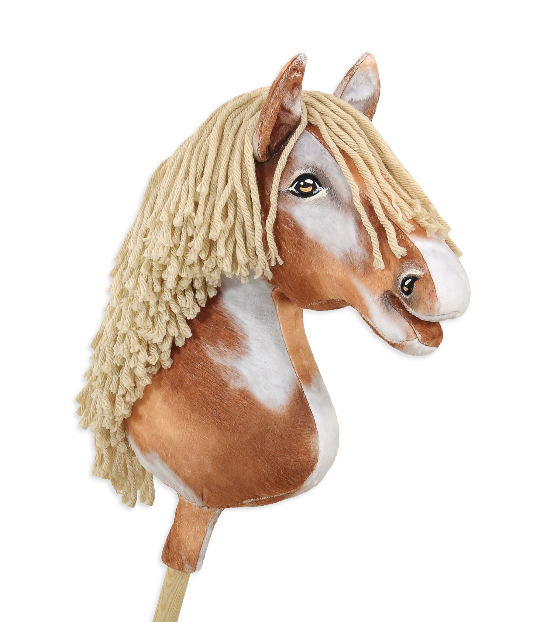 Super Hobby Horse Premium kepphobune A3 – tobiano, kõrb, beež lakk