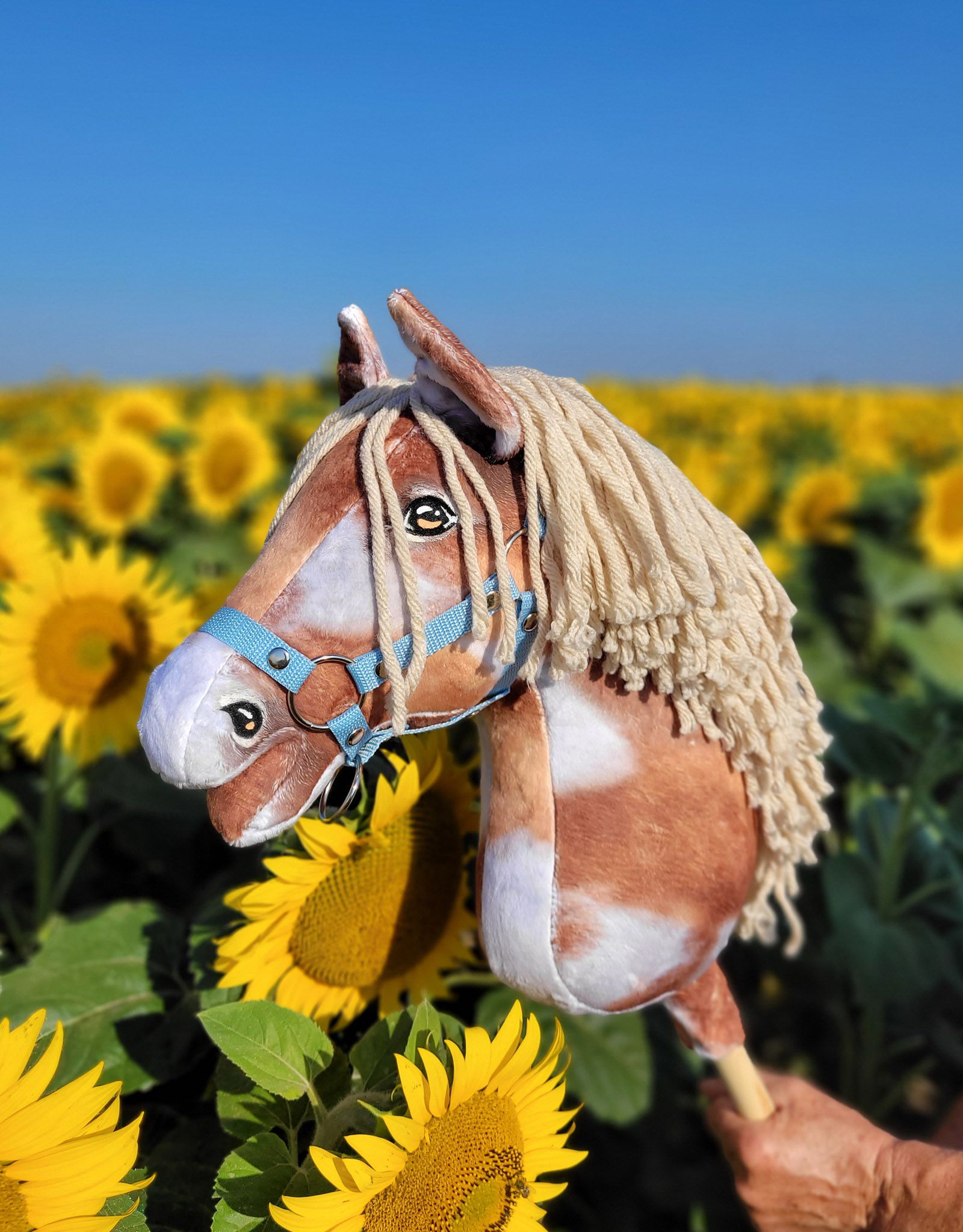 Super Hobby Horse Premium kepphobune A3 – tobiano, kõrb, beež lakk - Pilt 8