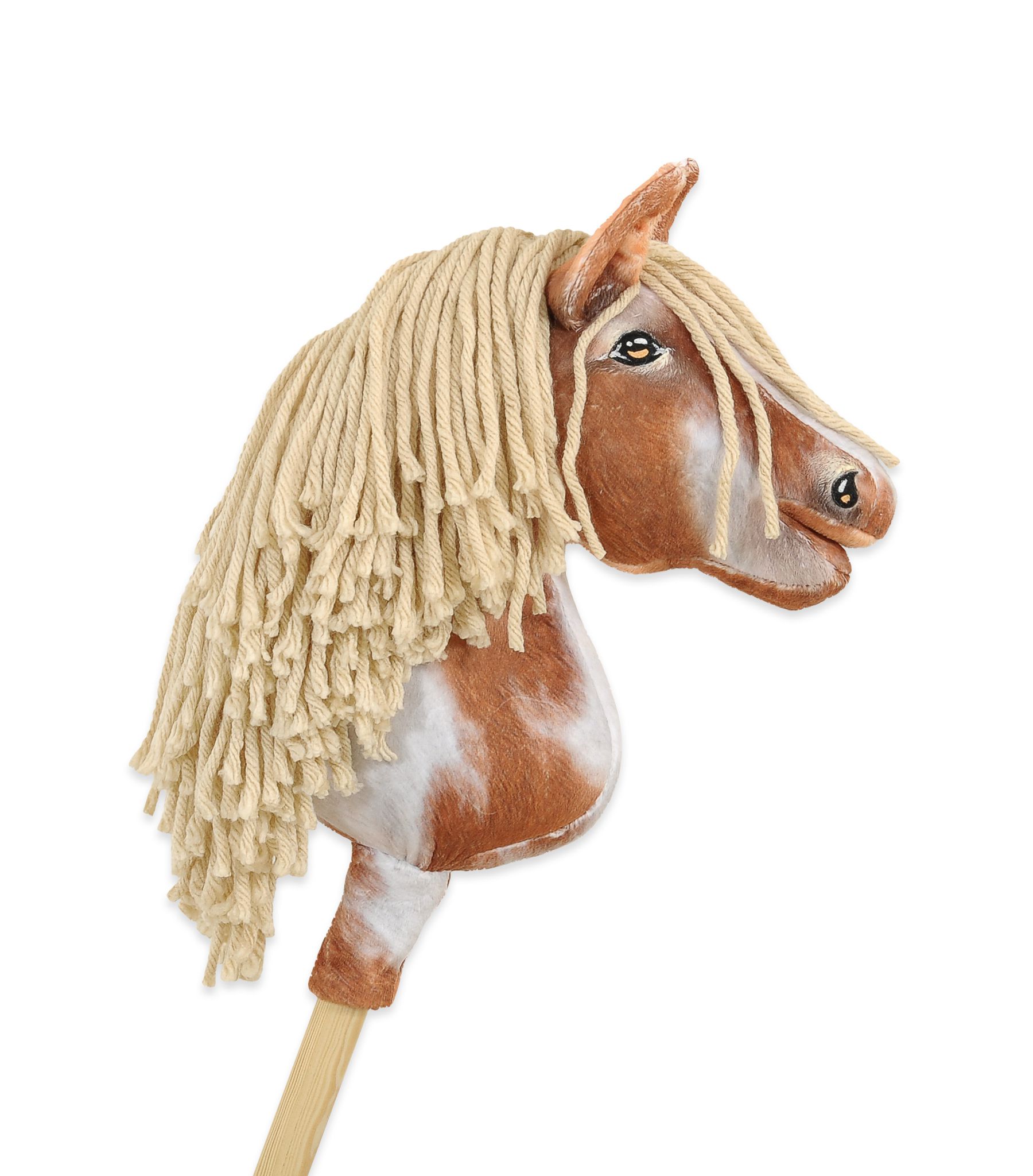 Super Hobby Horse Premium kepphobune A4 – tobiano kõrb, beež lakk