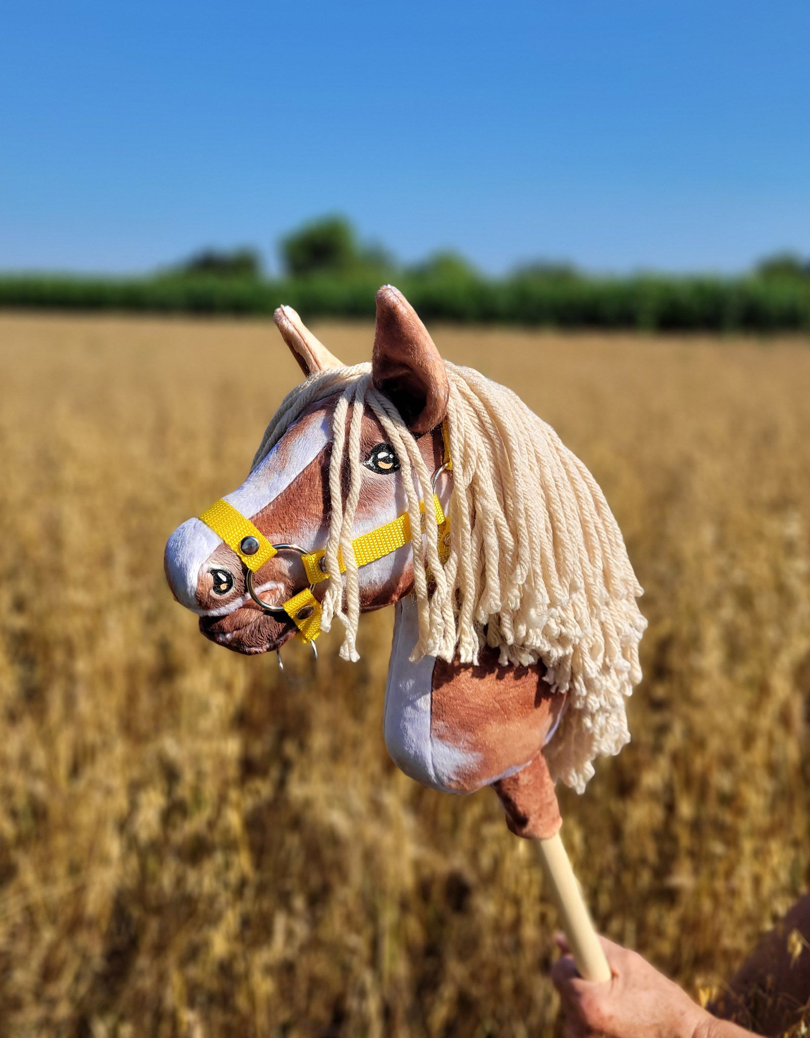 Super Hobby Horse Premium kepphobune A4 – tobiano kõrb, beež lakk - Pilt 7