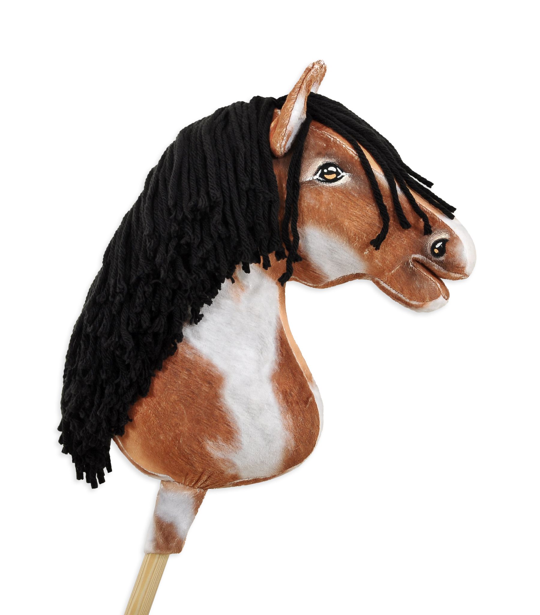 Super Hobby Horse Premium kepphobune A3 – tobiano, must lakk - Pilt 4