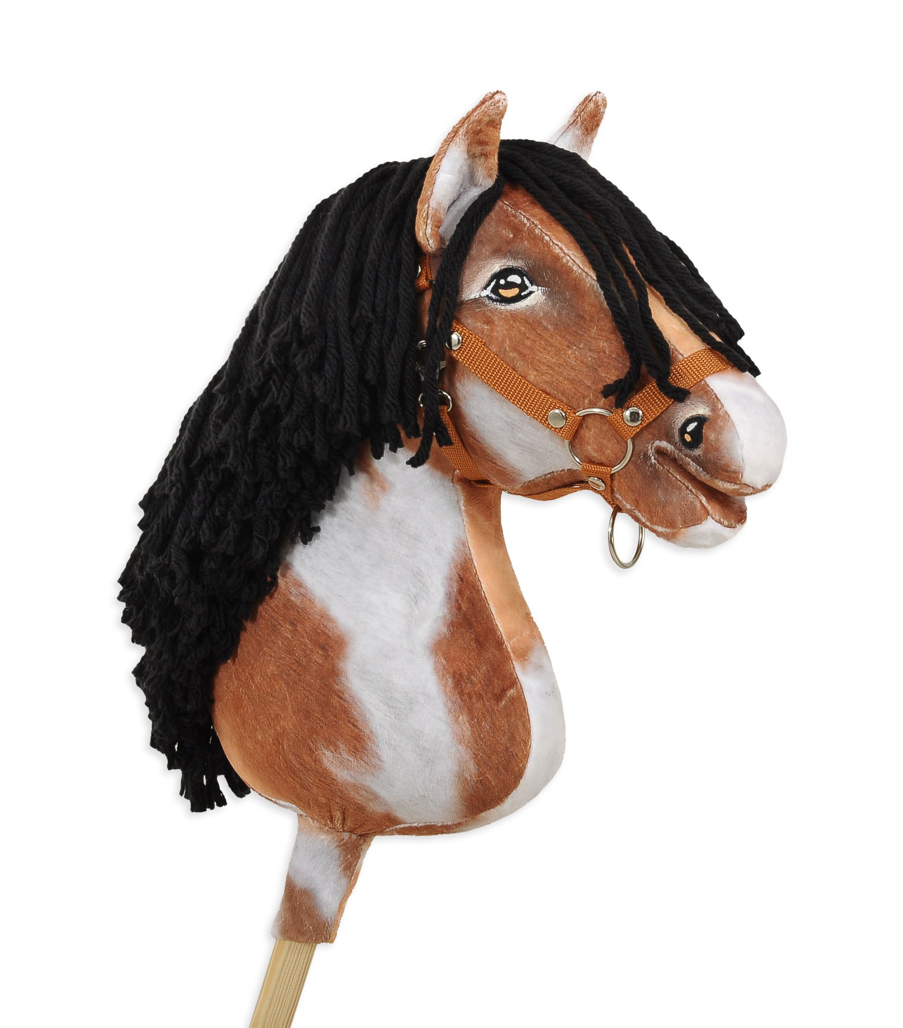 Super Hobby Horse Premium kepphobune A3 – tobiano, must lakk - Pilt 6