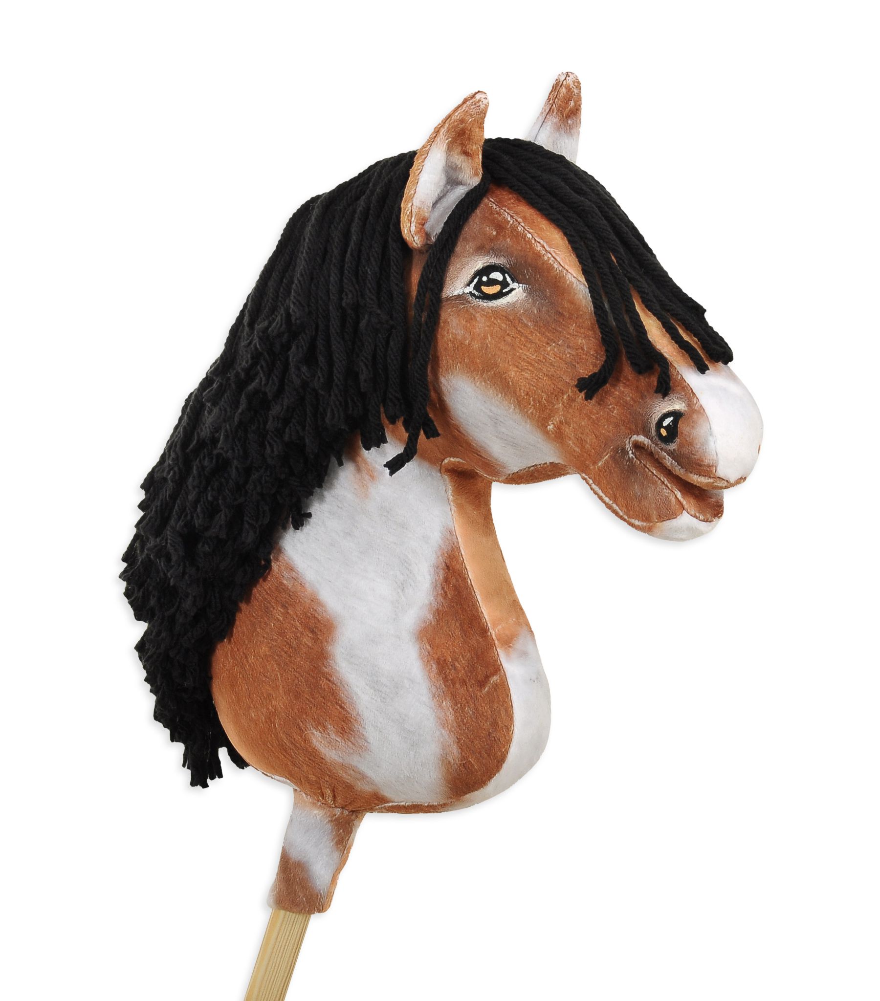 Super Hobby Horse Premium kepphobune A3 – tobiano, must lakk