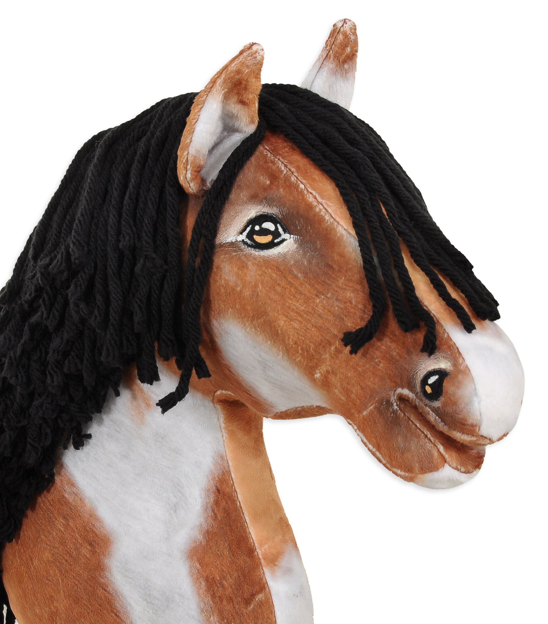 Super Hobby Horse Premium kepphobune A3 – tobiano, must lakk - Pilt 7