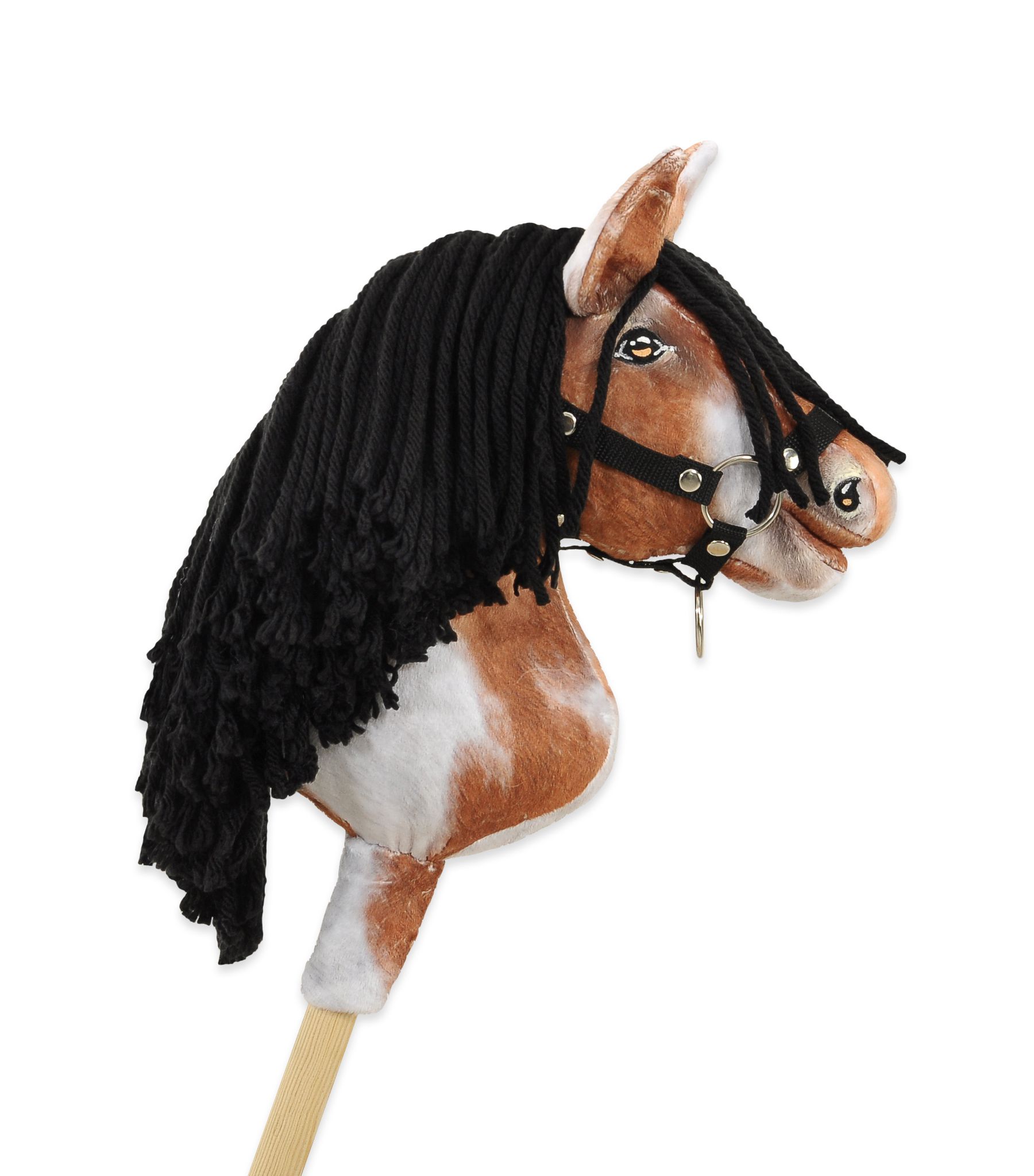 Super Hobby Horse Premium kepphobune A4 – tobiano kõrb, must lakk - Pilt 2