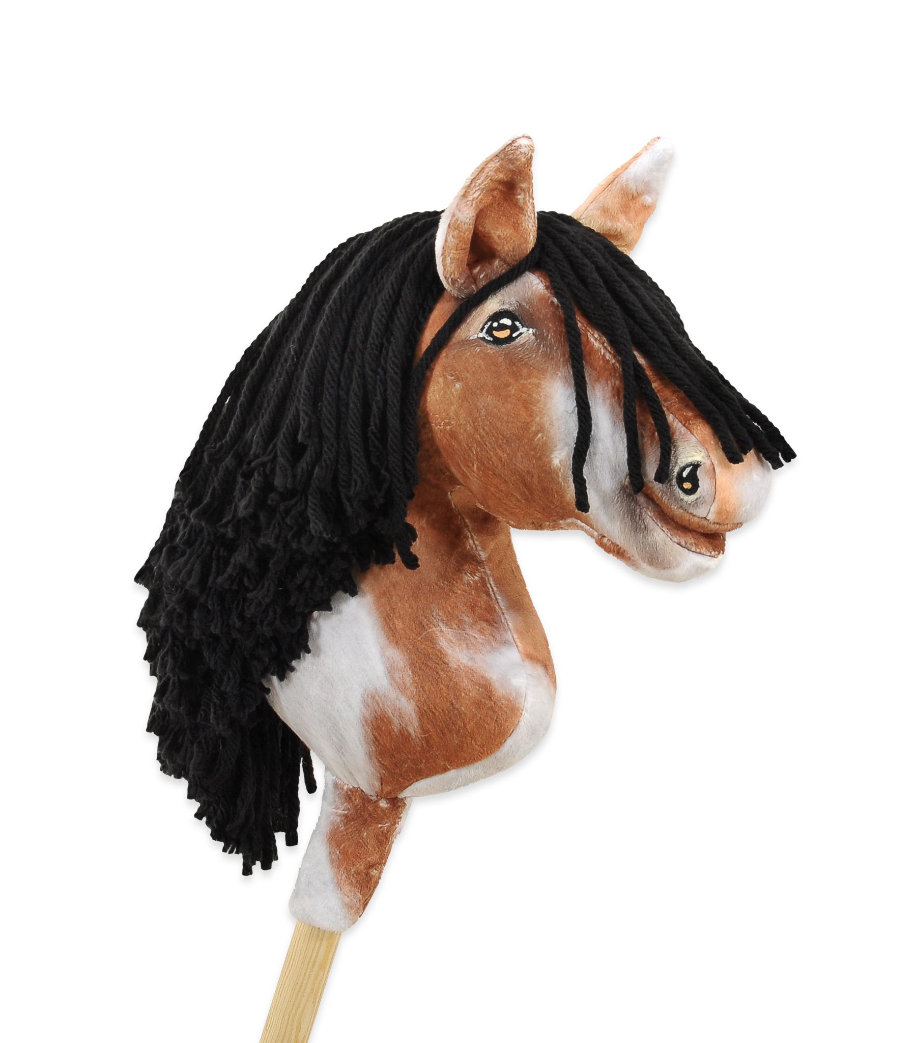 Super Hobby Horse Premium kepphobune A4 – tobiano kõrb, must lakk - Pilt 4