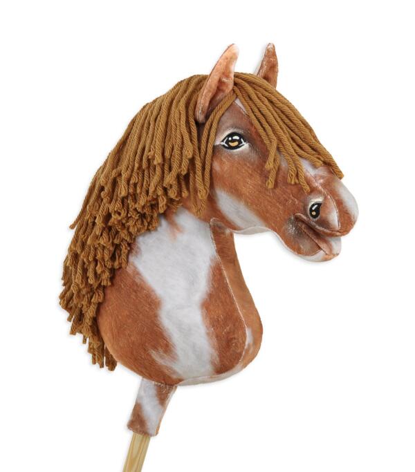 Super Hobby Horse Premium kepphobune A3 – tobiano, kõrb, pruun lakk