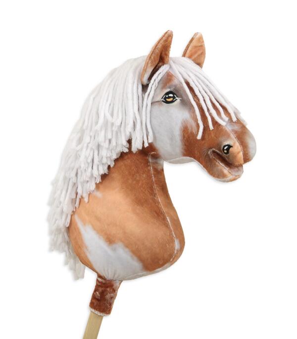 Super Hobby Horse Premium kepphobune A3 – tobiano kõrb, valge lakk