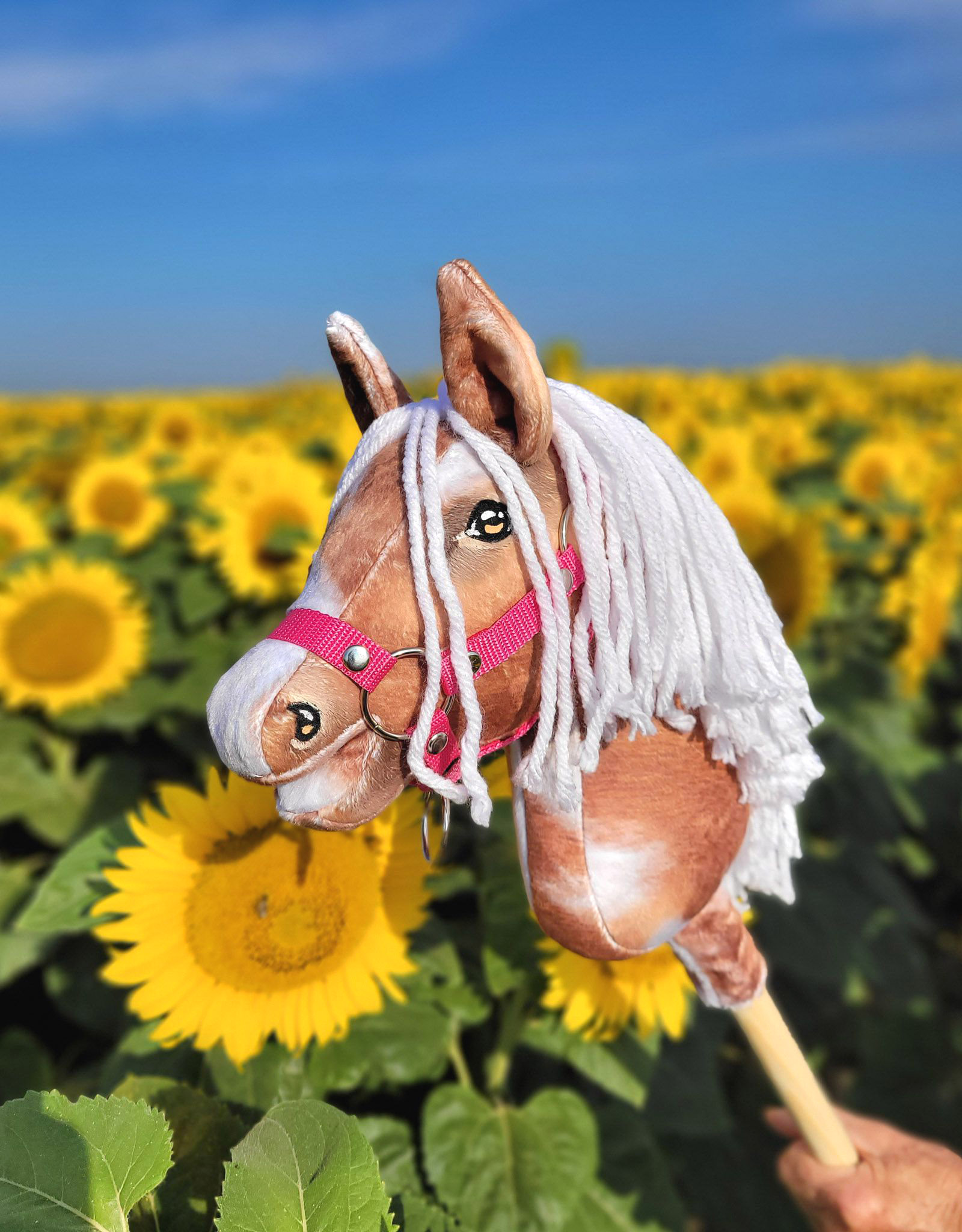 Super Hobby Horse Premium kepphobune A4 – tobiano kõrb, valge lakk - Pilt 6