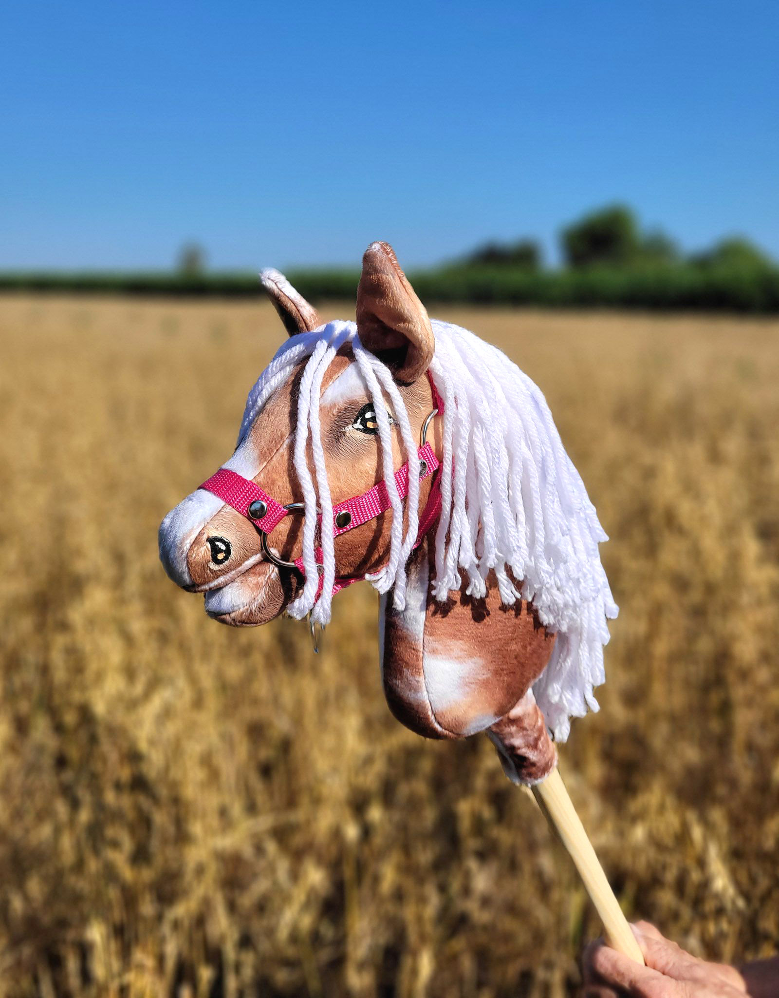 Super Hobby Horse Premium kepphobune A4 – tobiano kõrb, valge lakk - Pilt 7