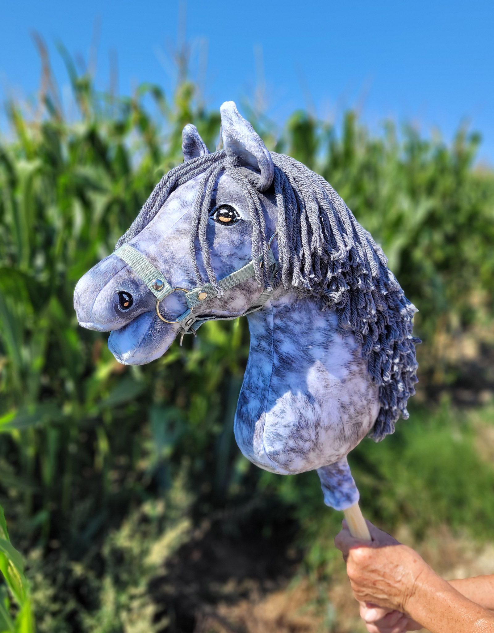 Super Hobby Horse Premium kepphobune A3 – täpiline hall - Pilt 8