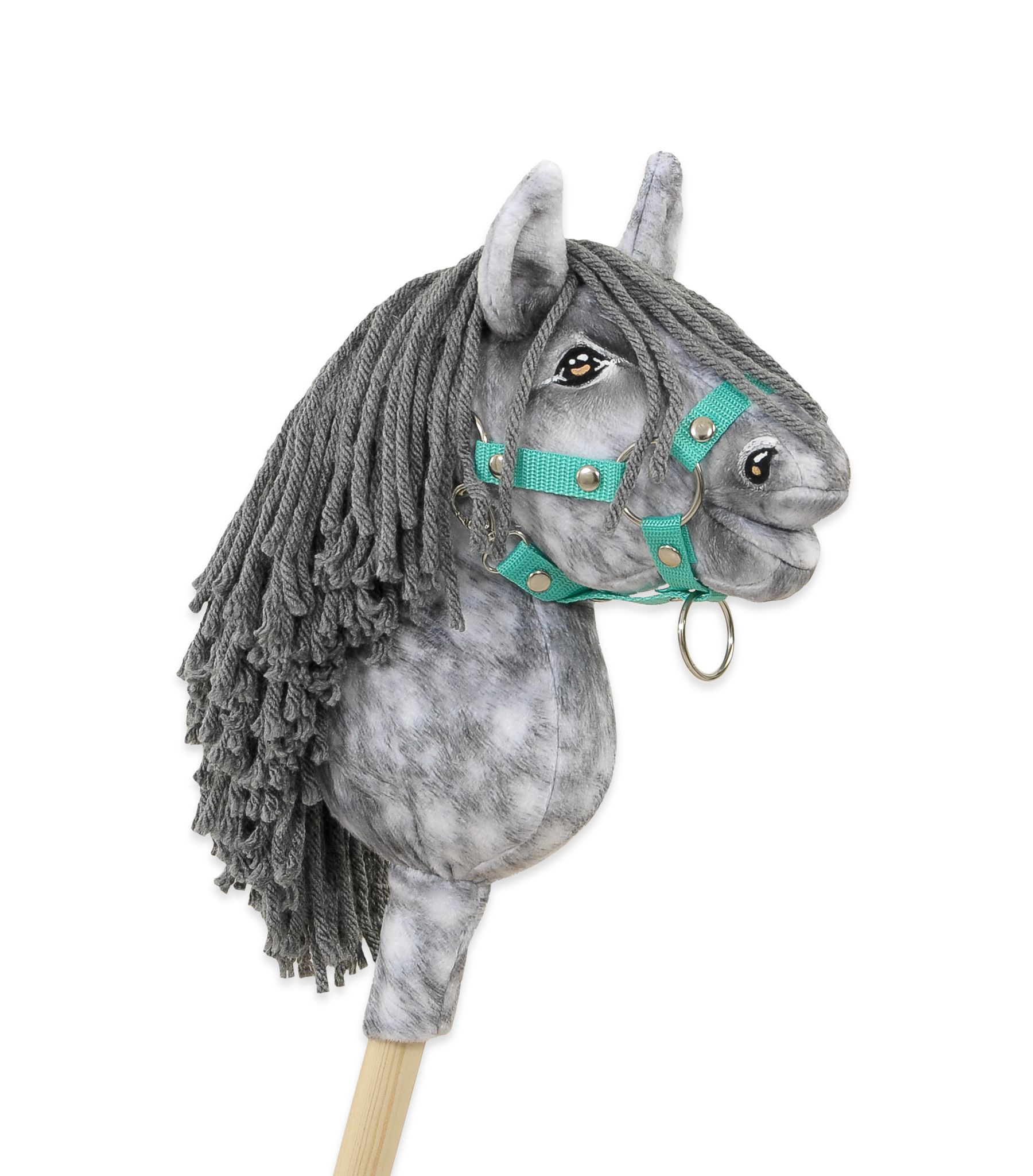 Super Hobby Horse Premium kepphobune A5 – täpiline hall, halli lakaga - Pilt 3