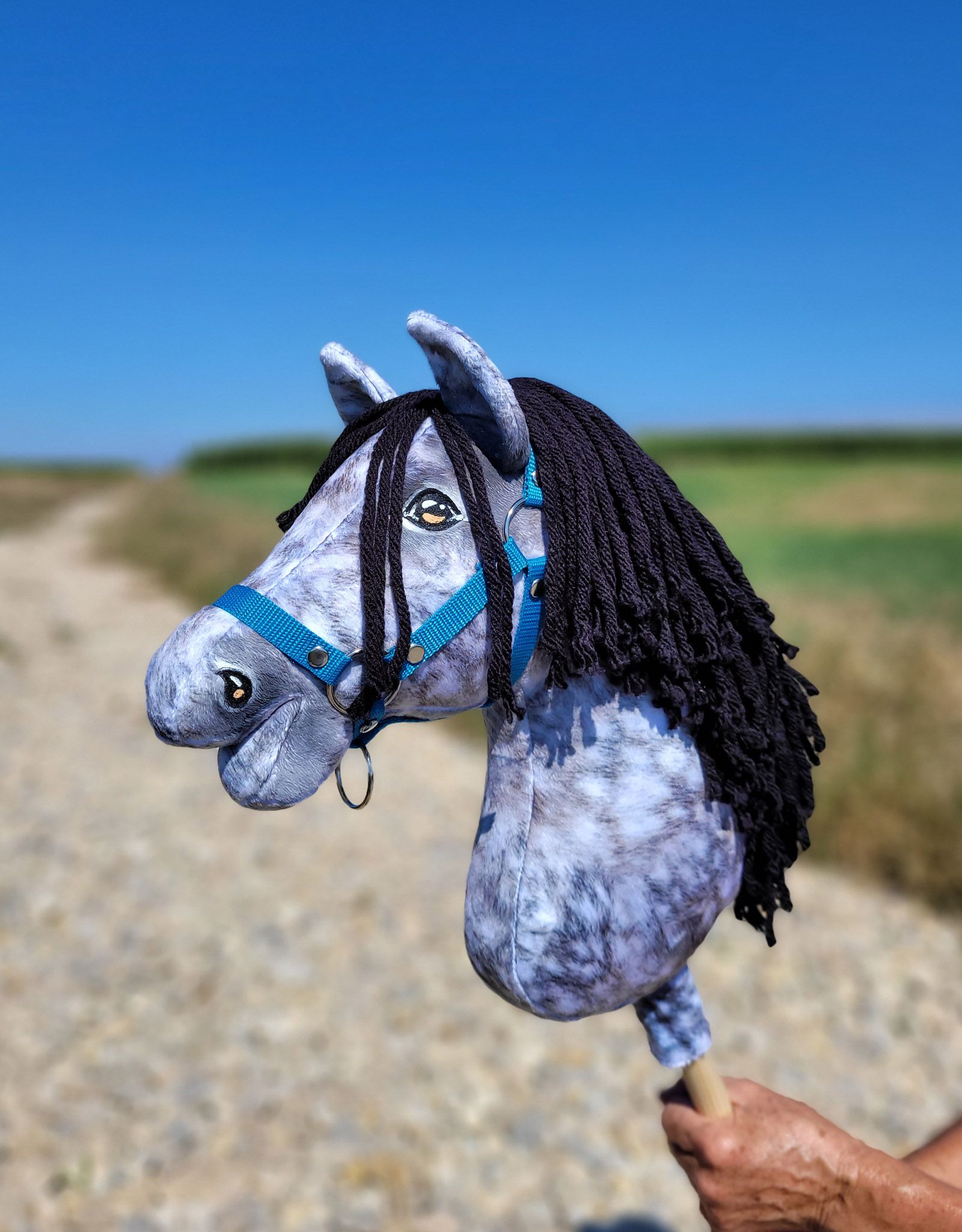 Super Hobby Horse Premium kepphobune A3 – täpiline hall - Pilt 6