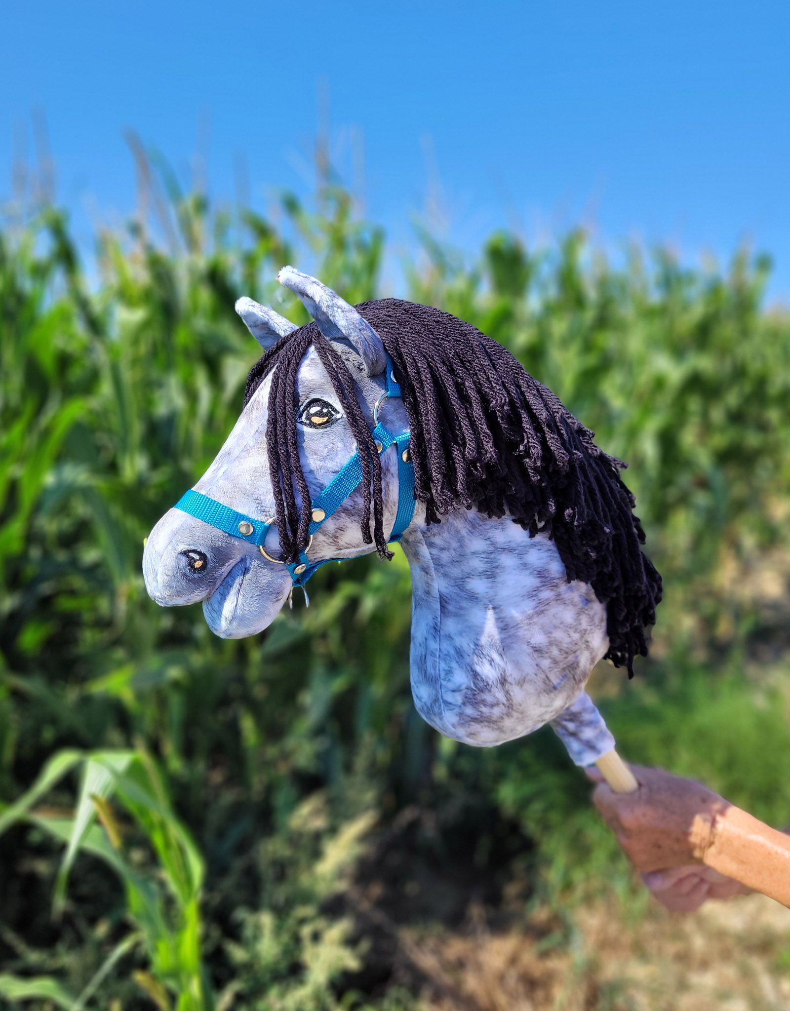 Super Hobby Horse Premium kepphobune A3 – täpiline hall - Pilt 7