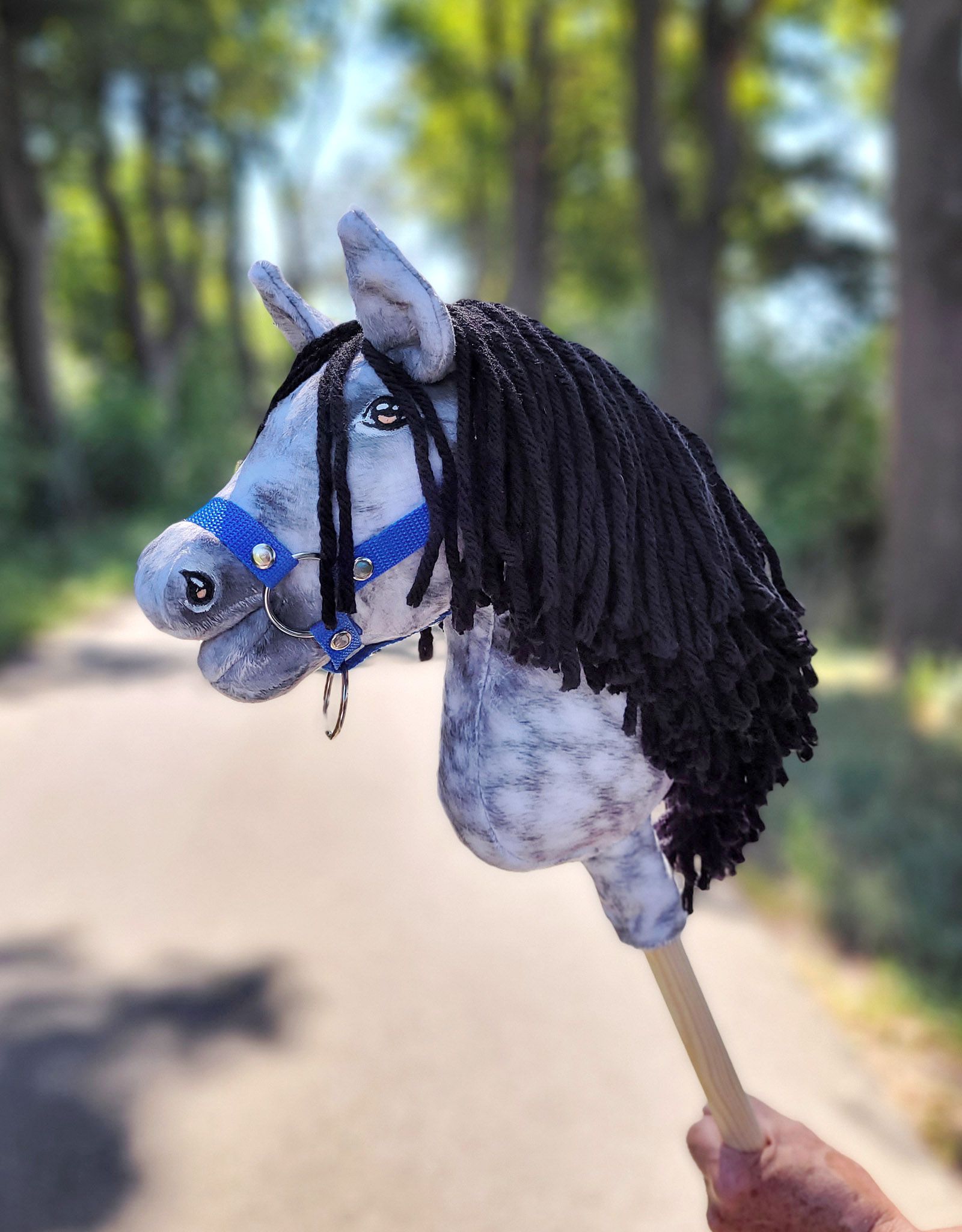 Super Hobby Horse Premium kepphobune A4 – täpiline hall - Pilt 7