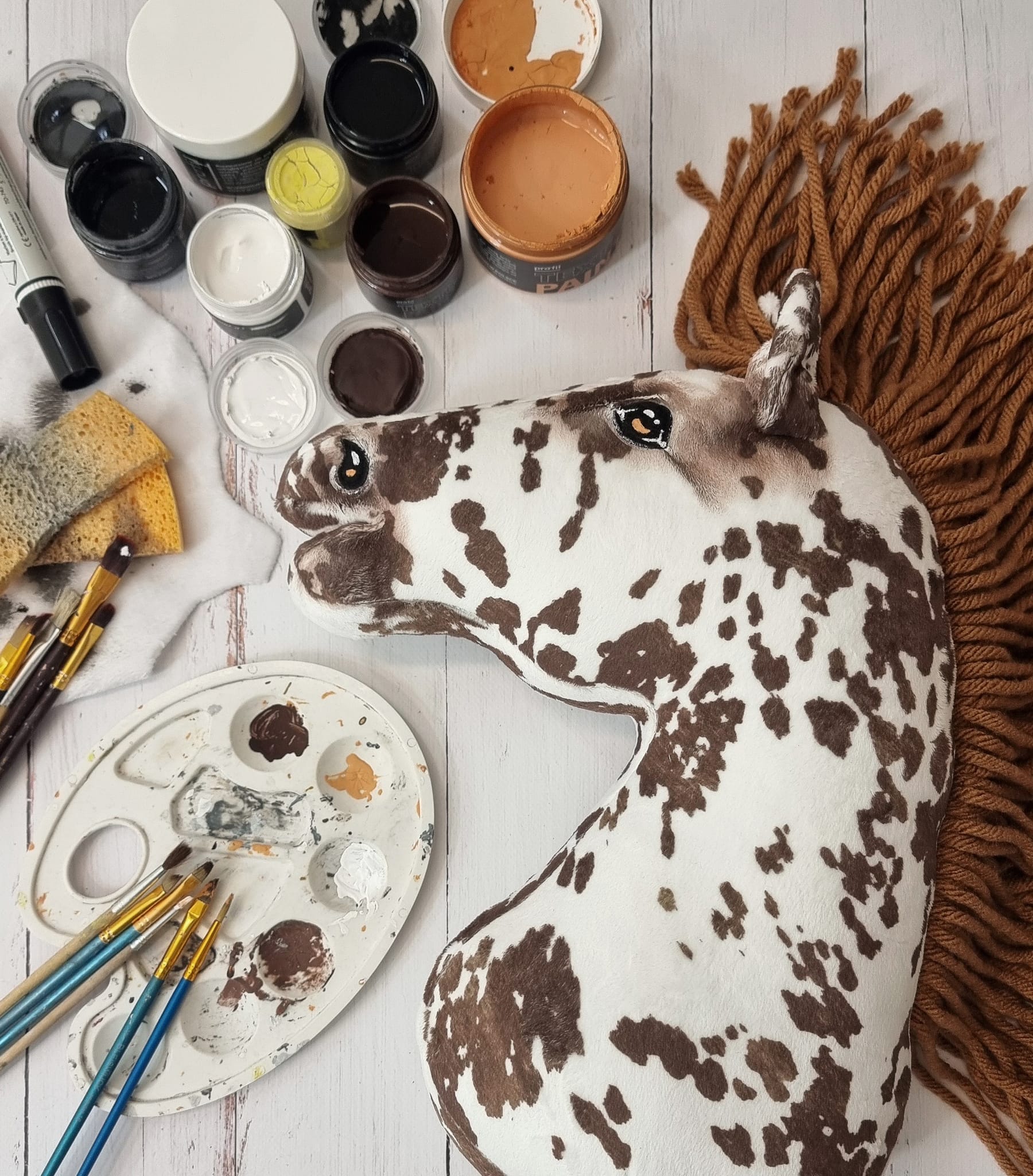 Super Hobby Horse Premium kepphobune A3 – pruun leopard, pruun lakk - Pilt 2