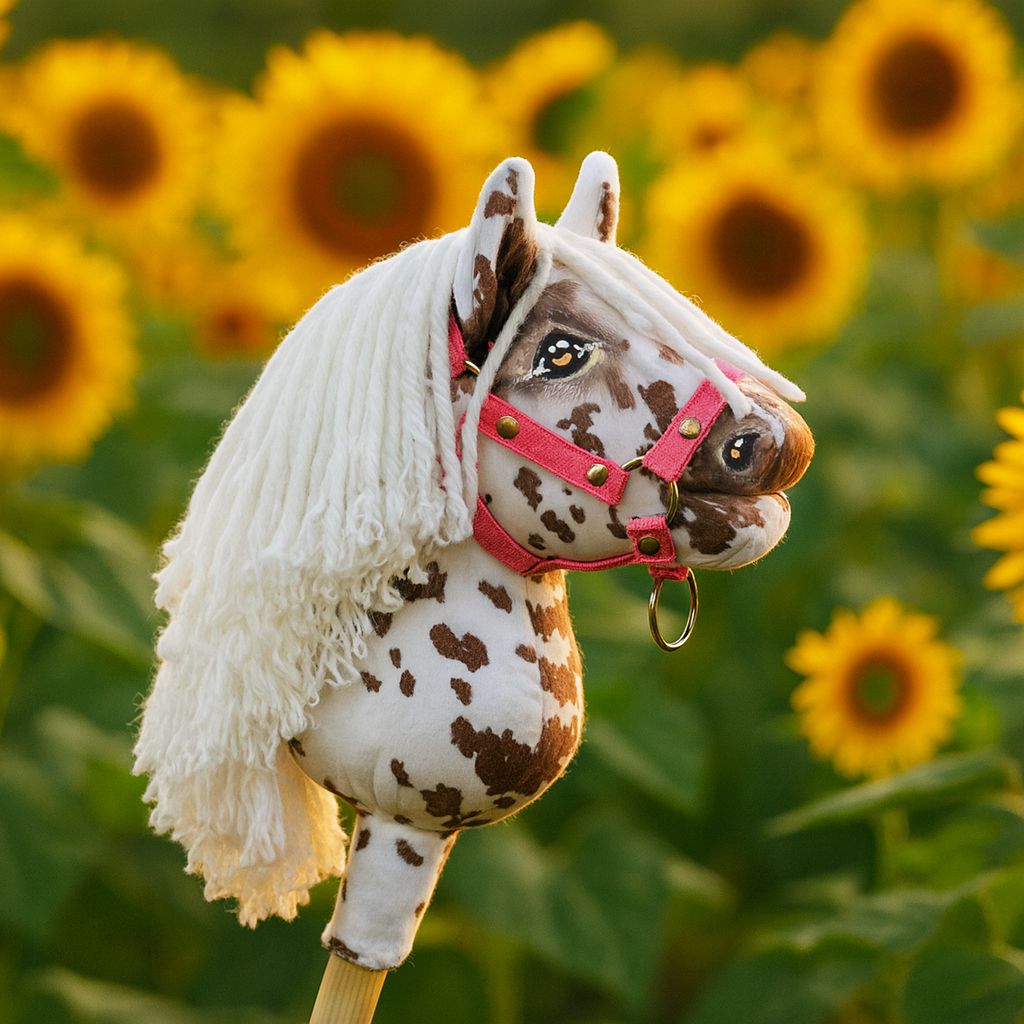 Super Hobby Horse Premium kepphobune A5 – leopard, valge lakk - Pilt 8