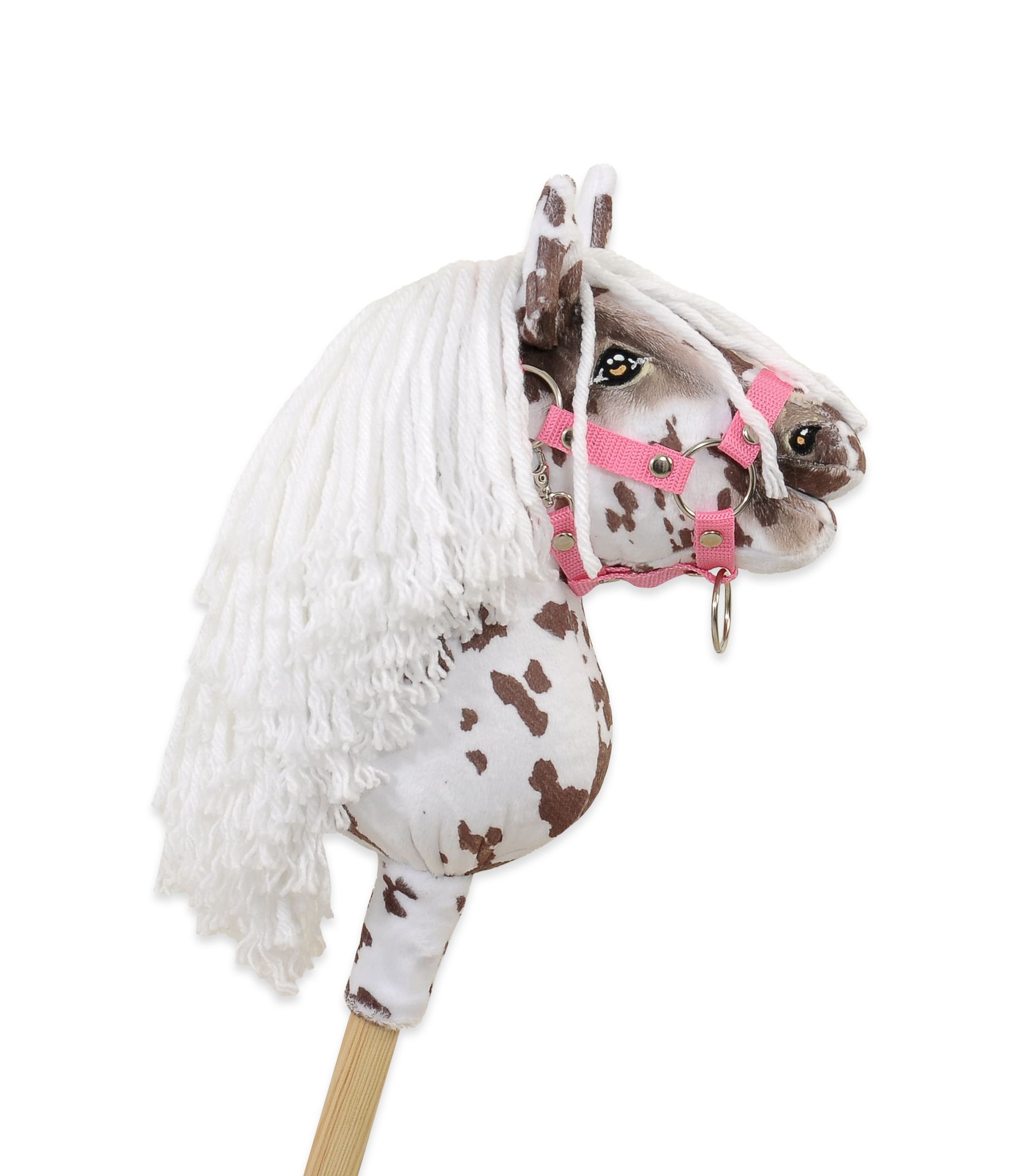 Super Hobby Horse Premium kepphobune A5 – leopard, valge lakk - Pilt 2