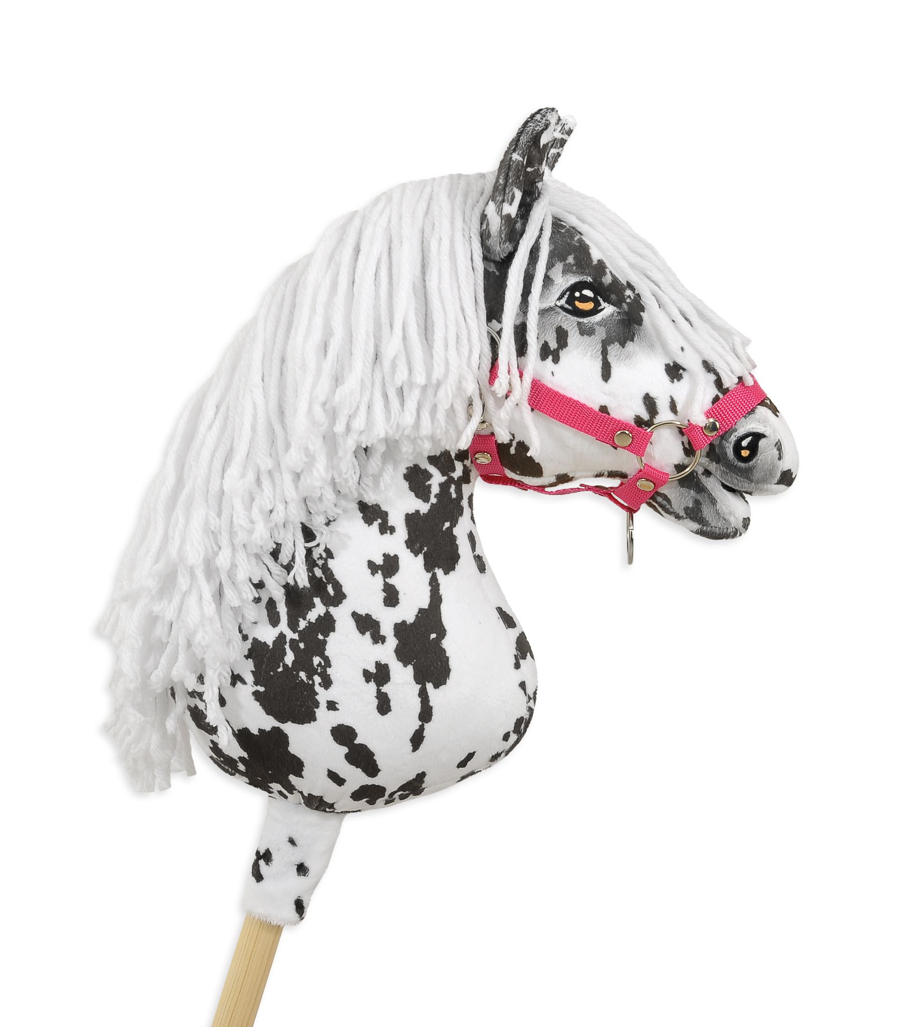 Super Hobby Horse Premium kepphobune A3 – leopard, valge lakk - Pilt 4