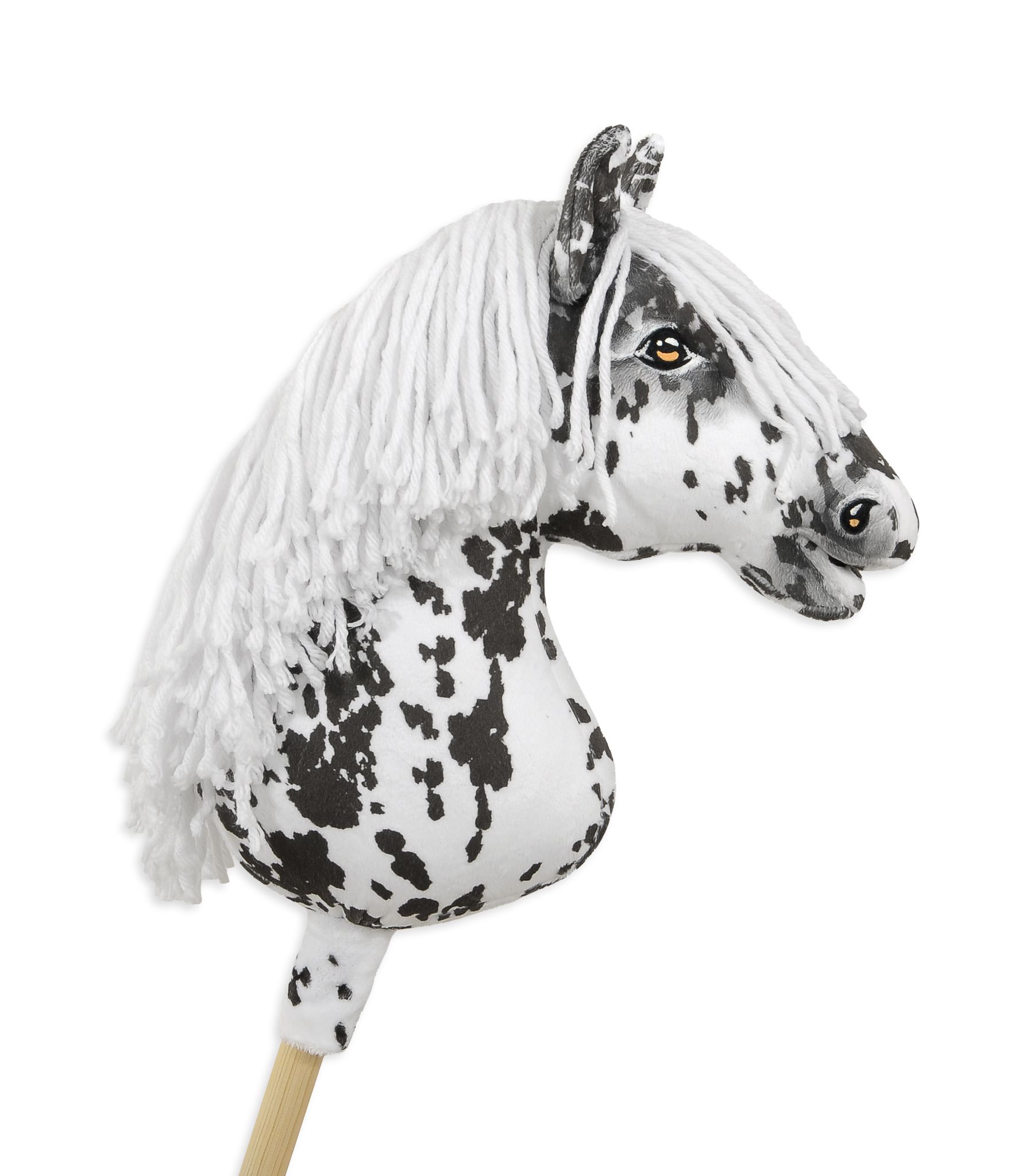 Super Hobby Horse Premium kepphobune A3 – leopard, valge lakk - Pilt 5
