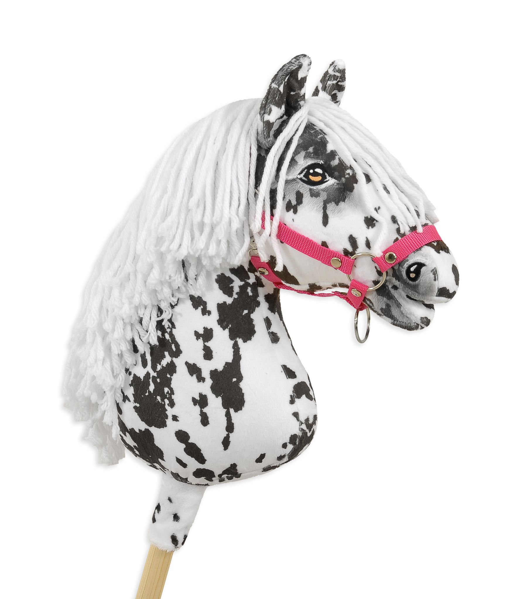 Super Hobby Horse Premium kepphobune A3 – leopard, valge lakk - Pilt 6