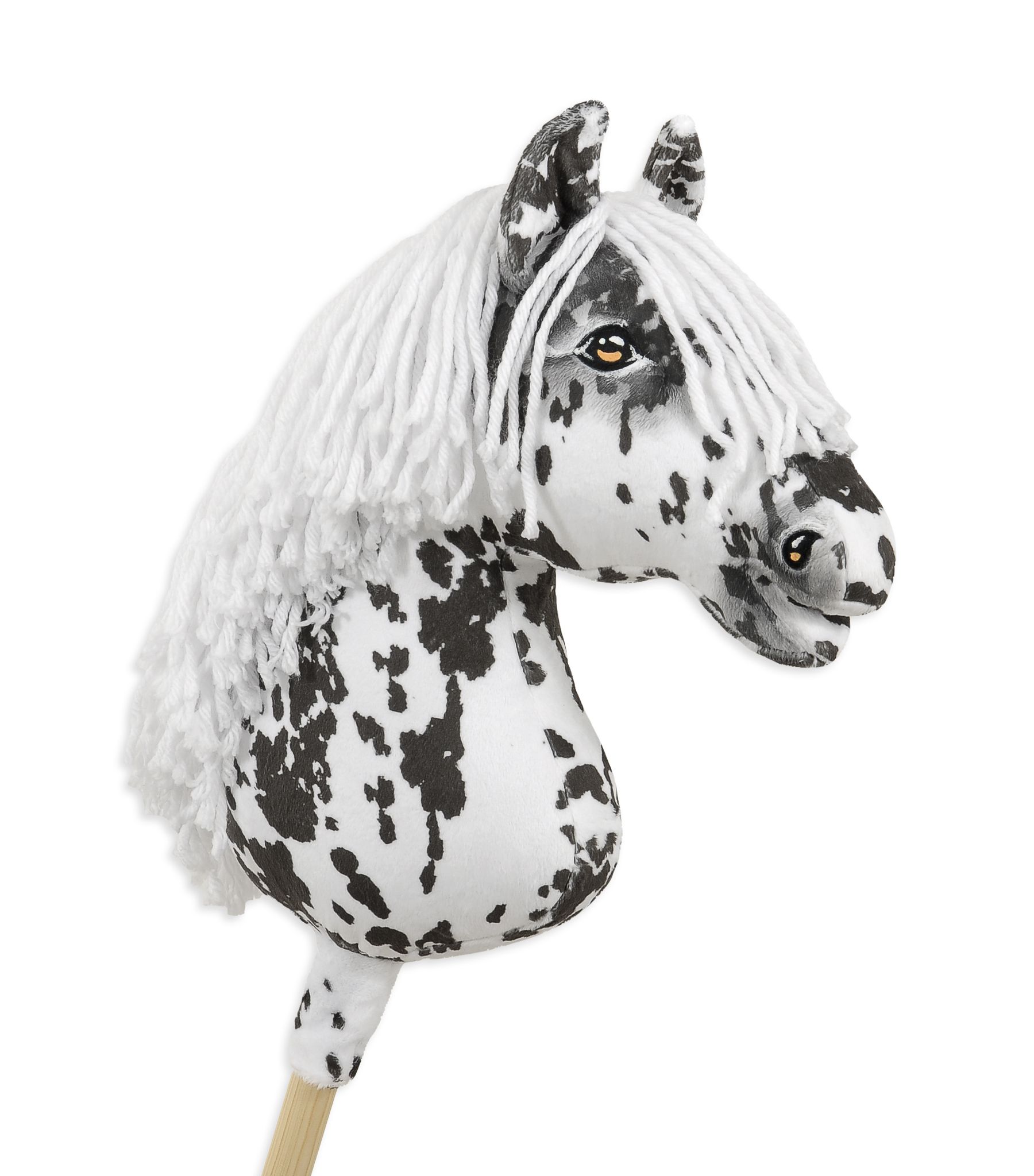 Super Hobby Horse Premium kepphobune A3 – leopard, valge lakk