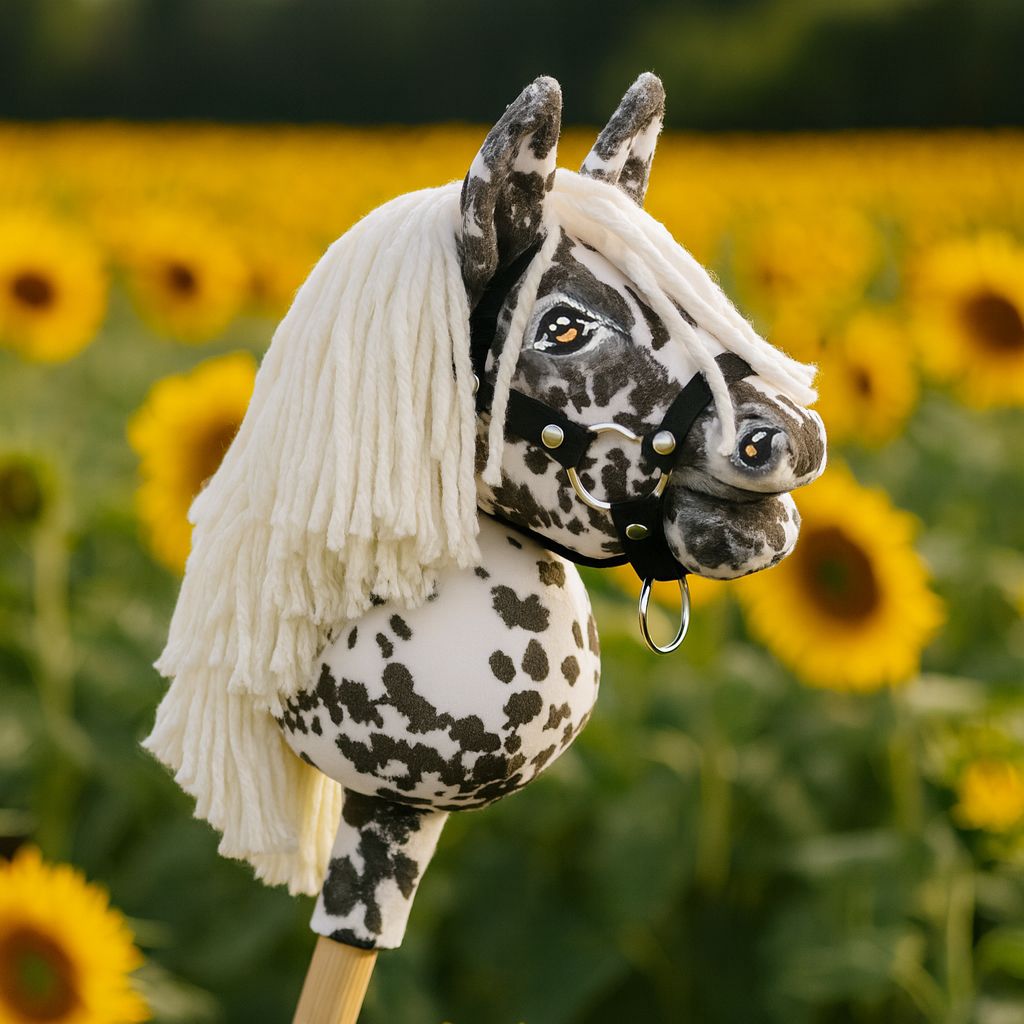 Super Hobby Horse Premium kepphobune A5 – leopard, valge lakk - Pilt 6