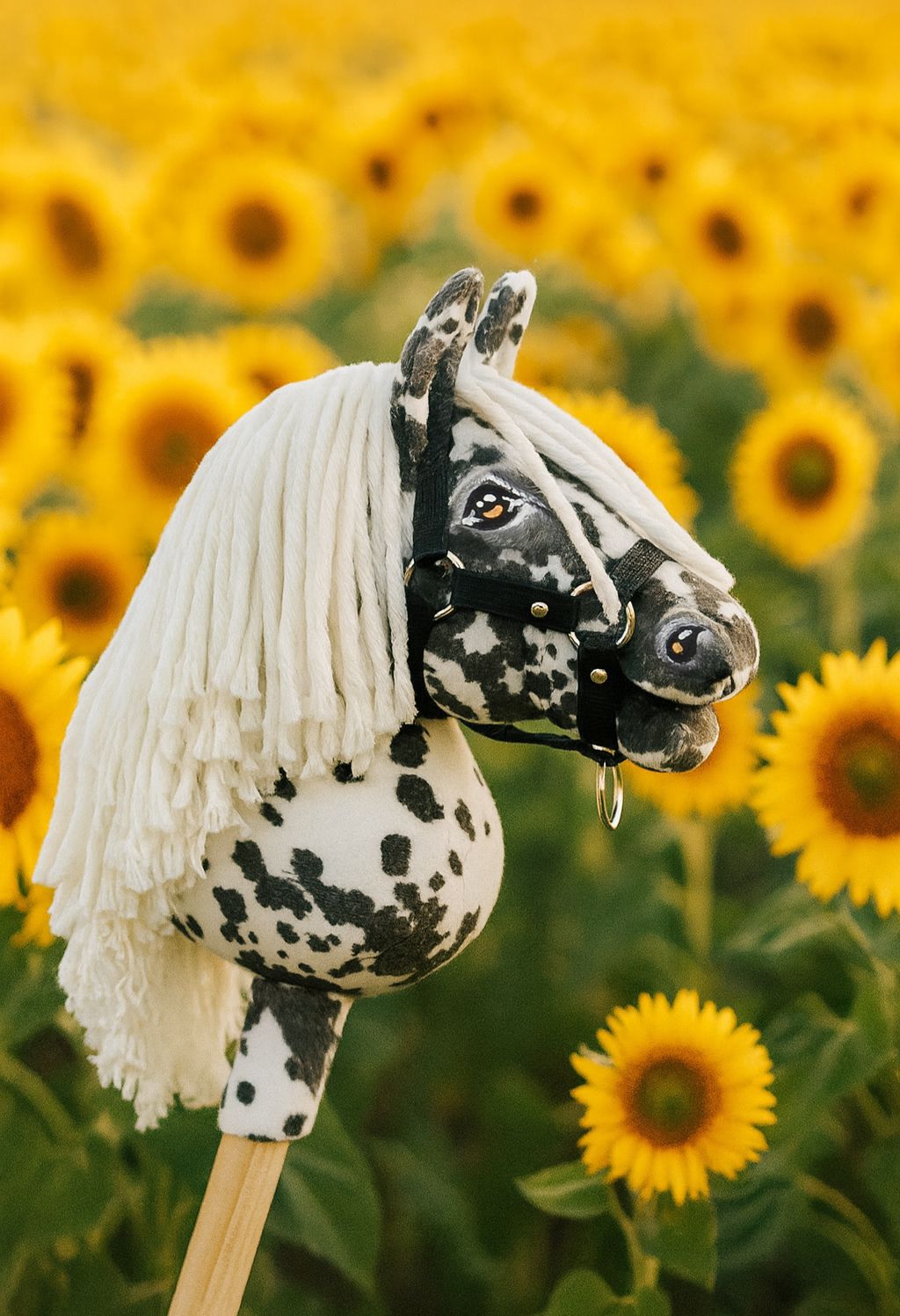 Super Hobby Horse Premium kepphobune A5 – leopard, valge lakk - Pilt 7