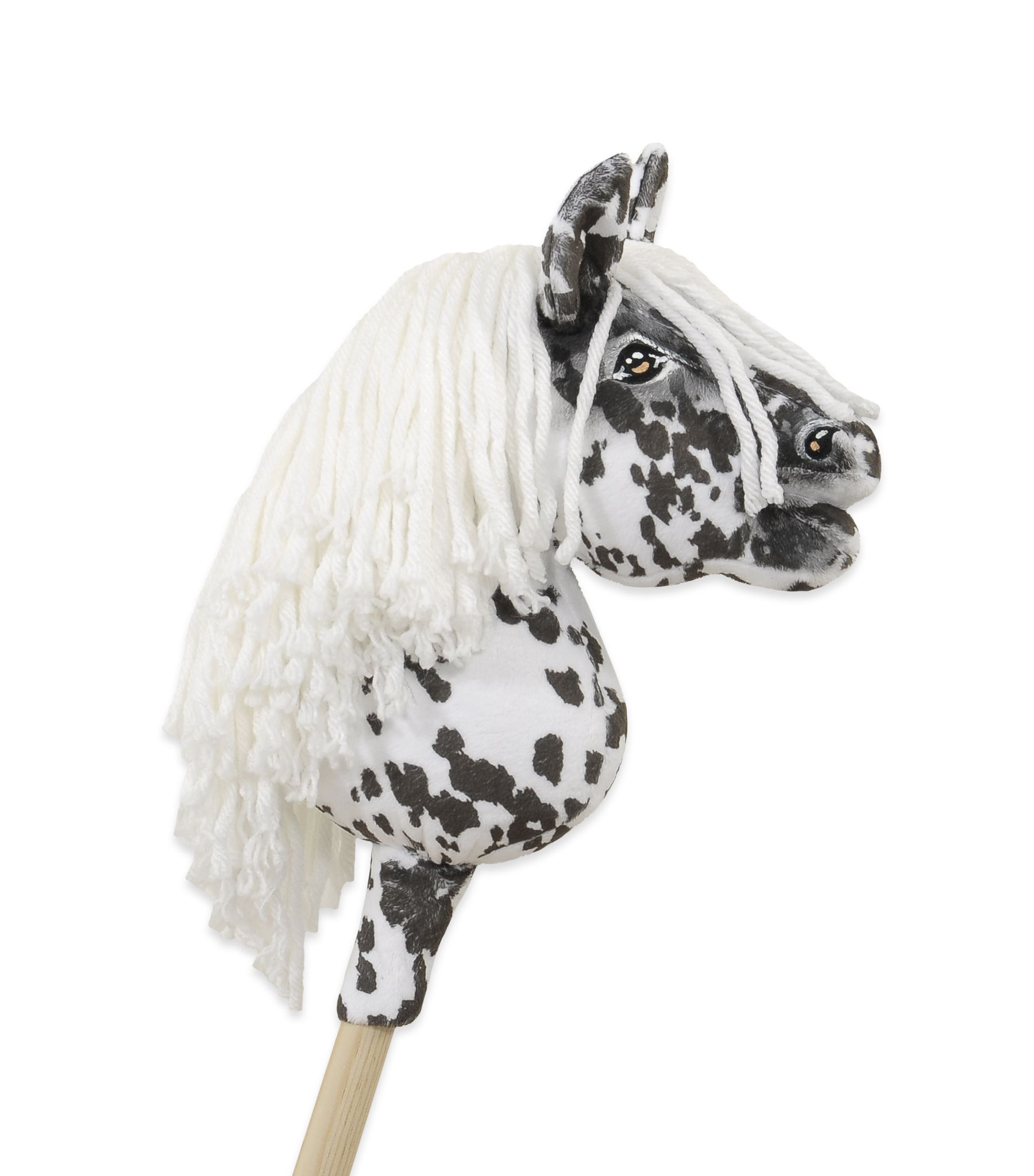 Super Hobby Horse Premium kepphobune A5 – leopard, valge lakk