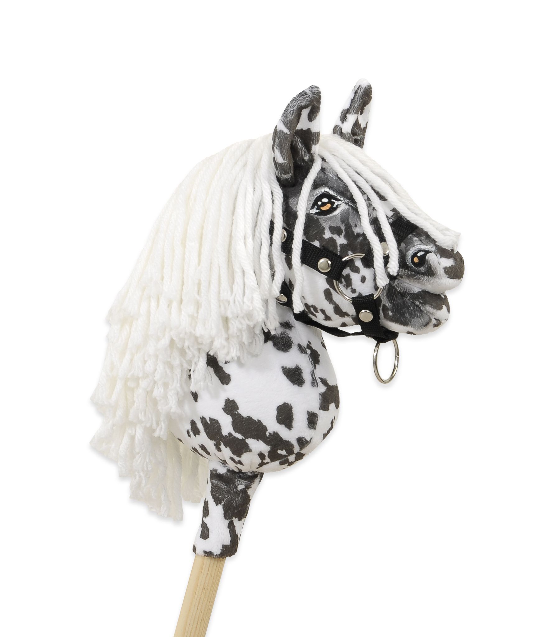 Super Hobby Horse Premium kepphobune A5 – leopard, valge lakk - Pilt 3